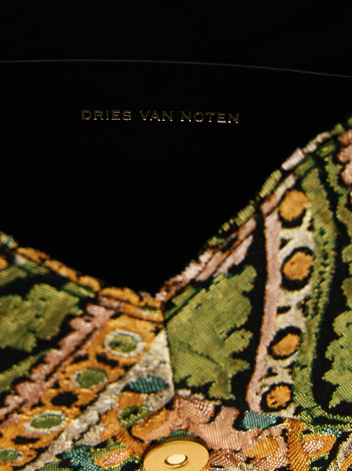 Dries Van Noten Multicolor Acetate Clutch Women's Bag