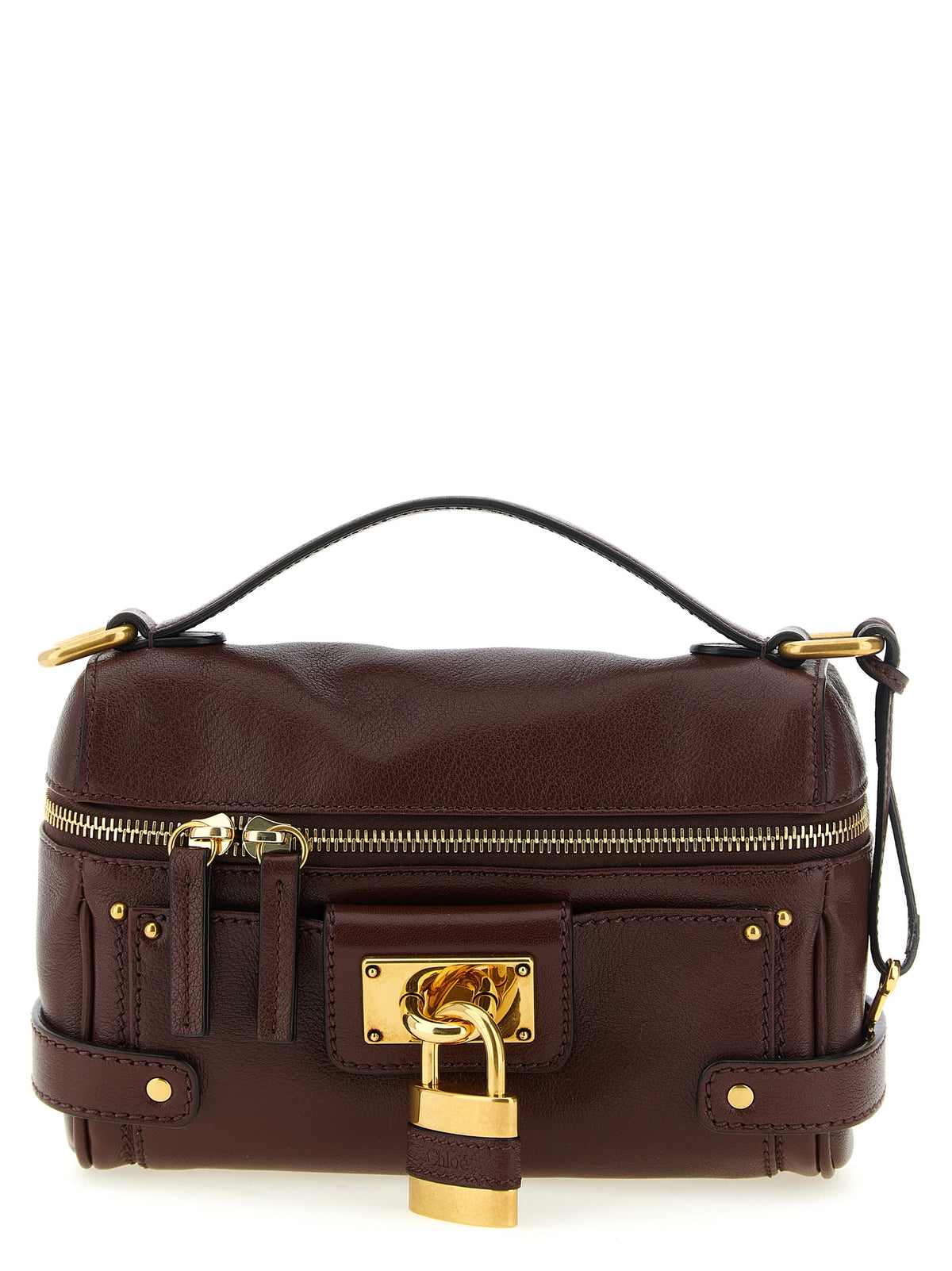 Chloé Brown Buffalo Leather Shoulder Women's Bag