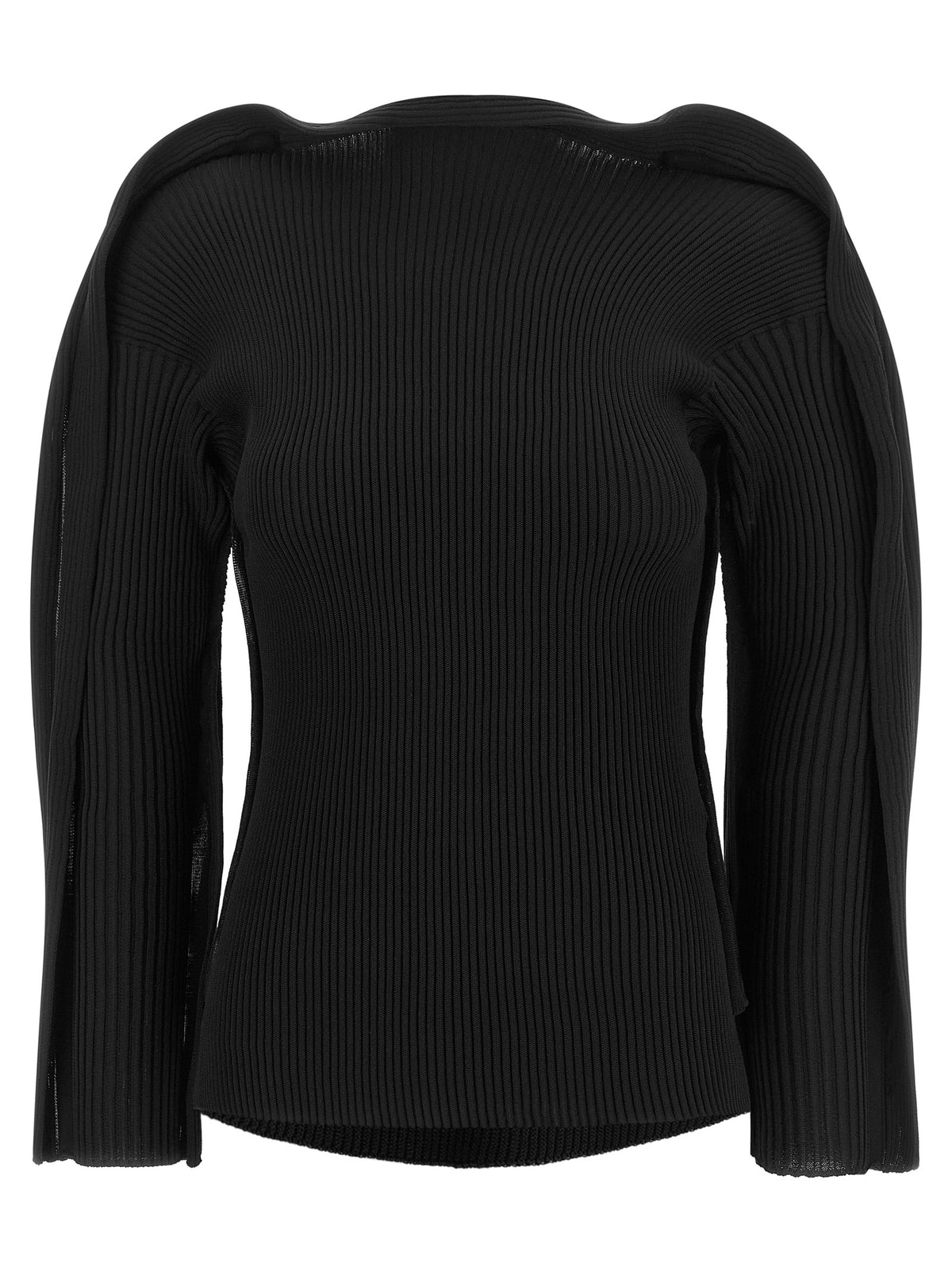 Issey Miyake Black Polyester Women's Cardigan
