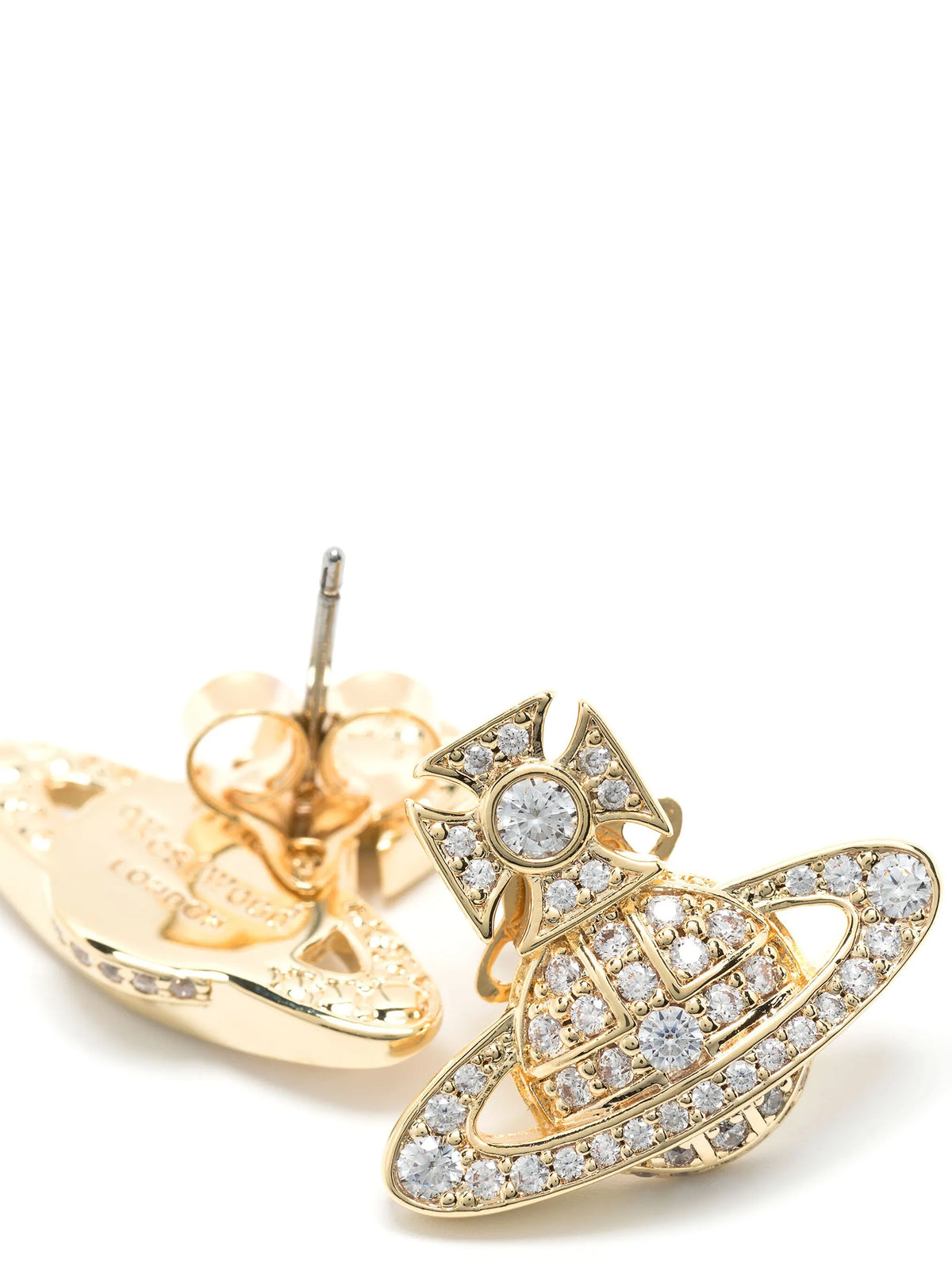 Vivienne Westwood Gold Brass Women's Earrings