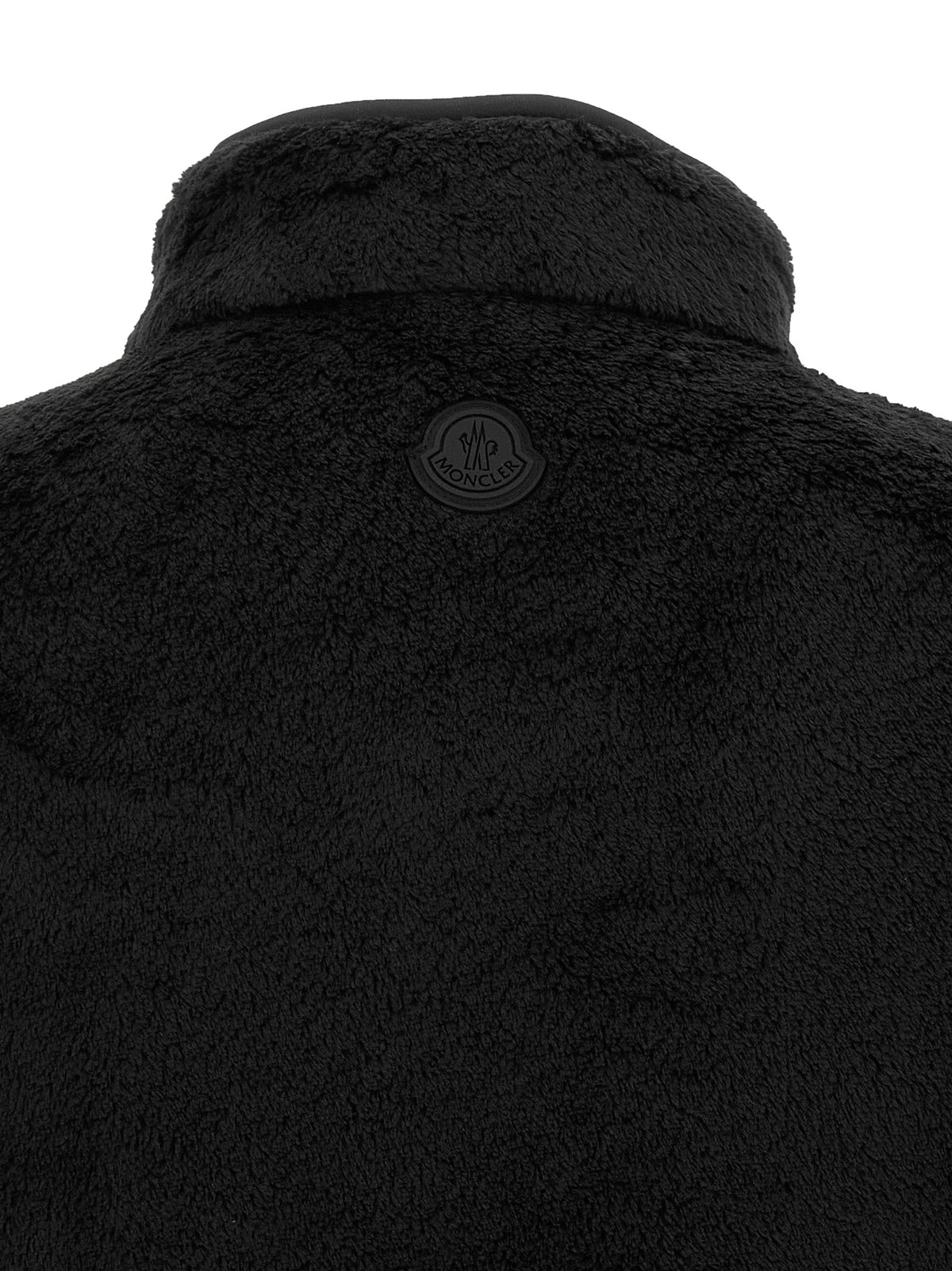 Moncler Black Polyester Sleeveless Men's Jacket