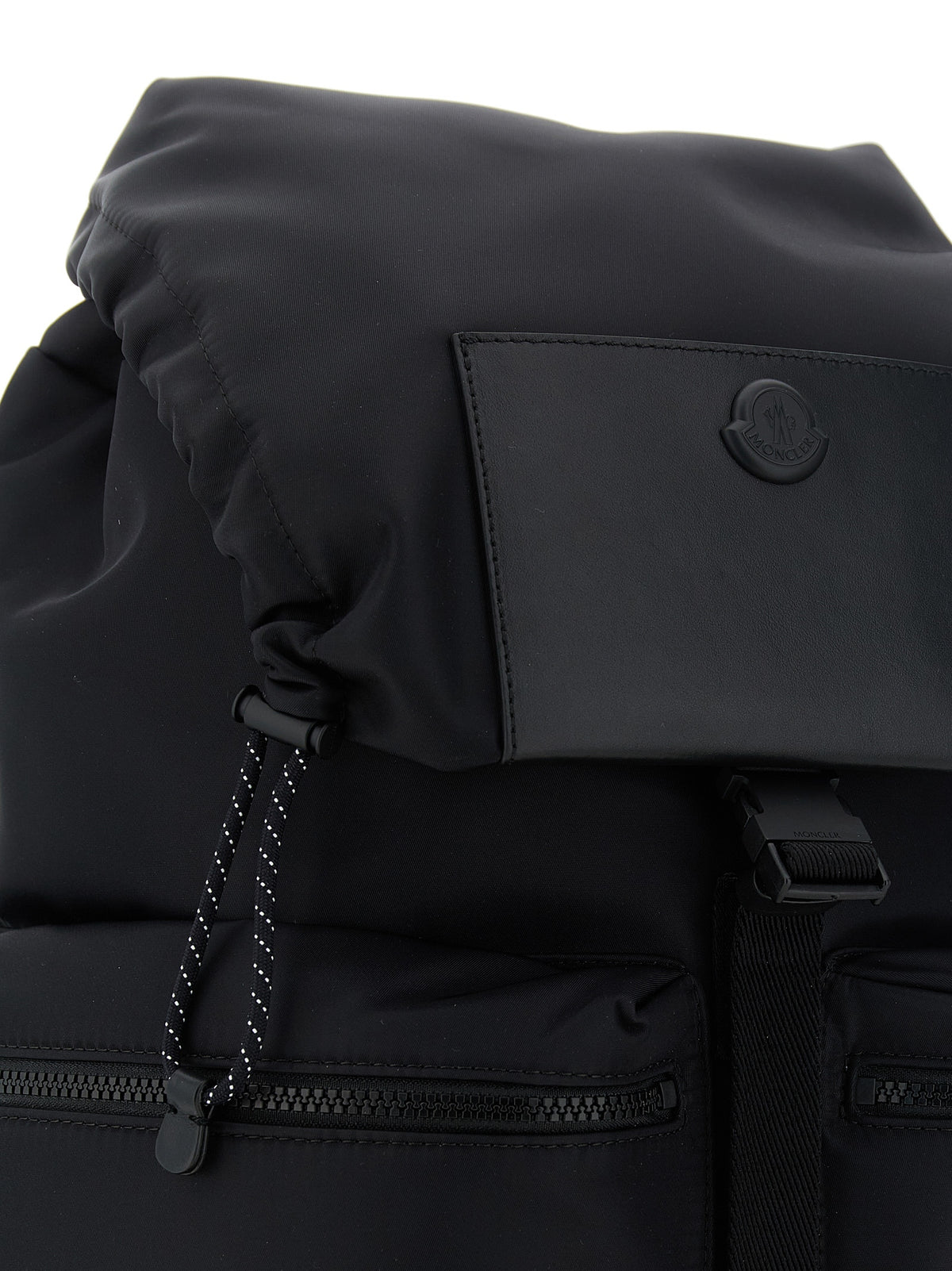 Moncler Black Polyamide Men's Backpack