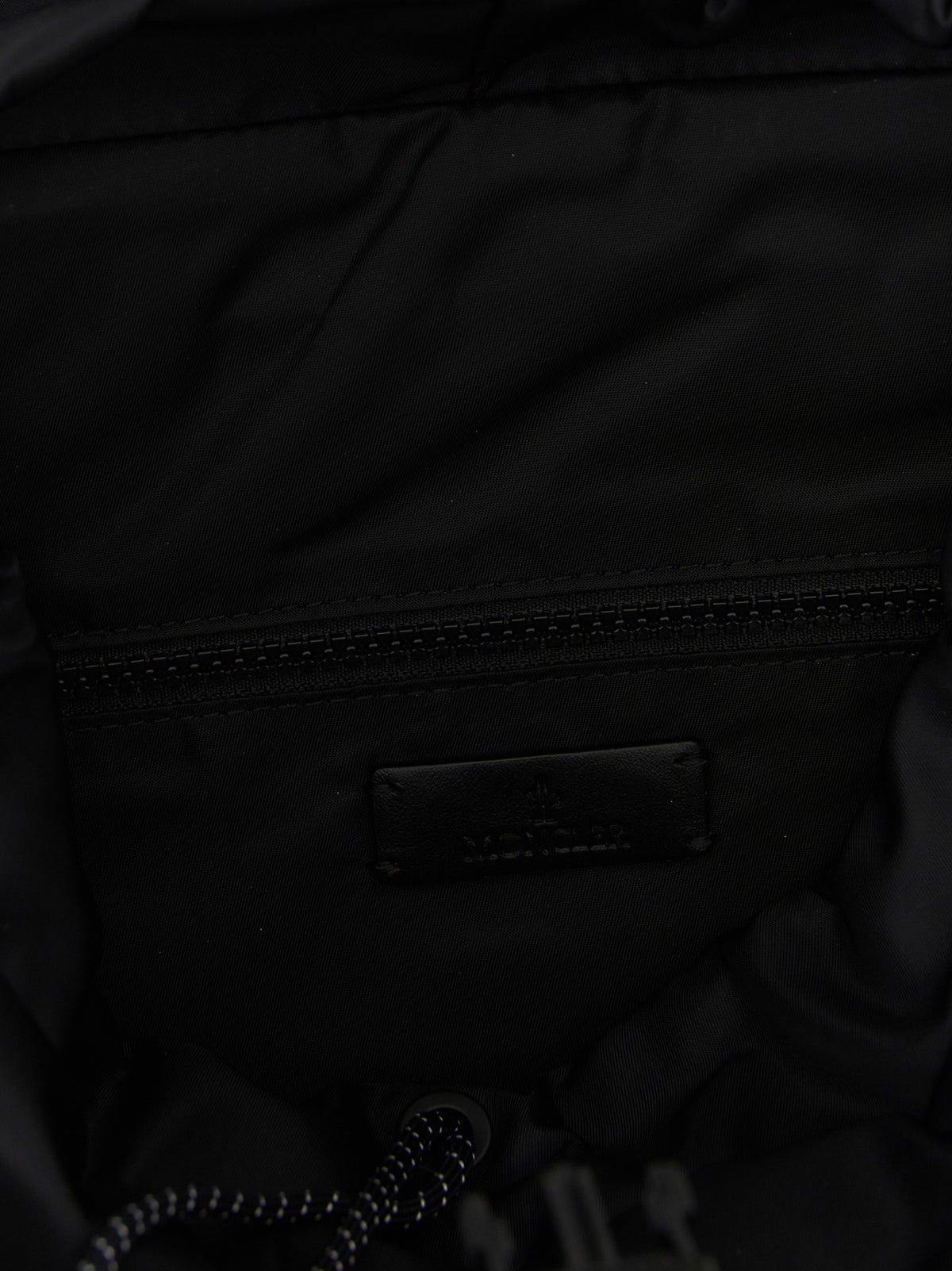Moncler Black Polyamide Men's Backpack