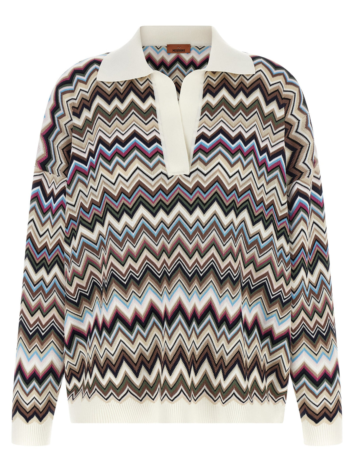 Missoni Multicolor Viscose Polo Women's Shirt
