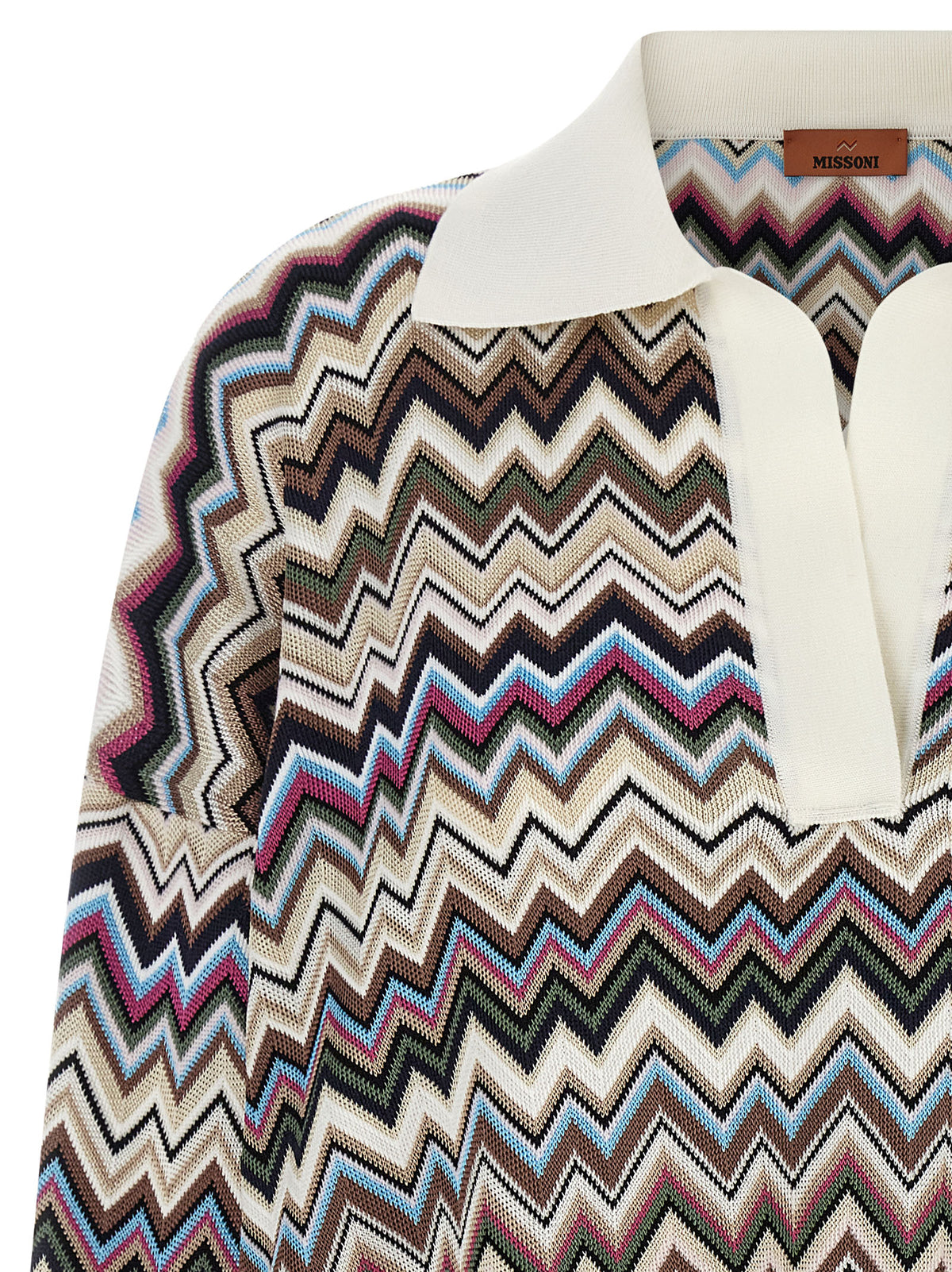 Missoni Multicolor Viscose Polo Women's Shirt