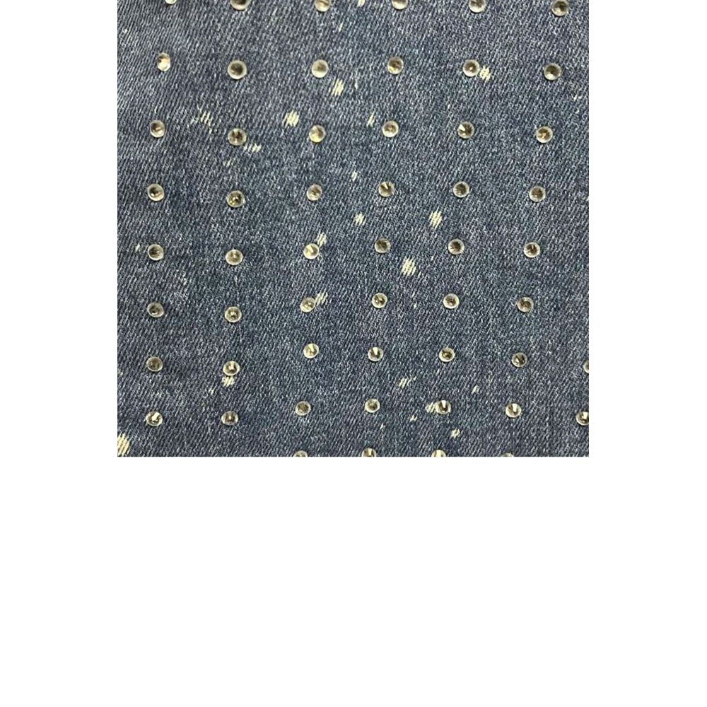 Philipp Plein Blue Cotton Women Women's Jeans