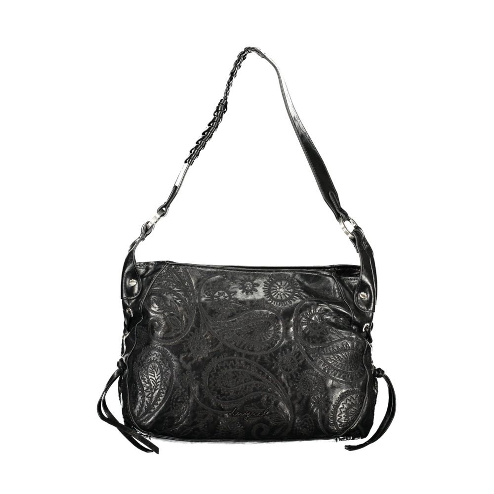 Desigual Nero Polyurethane Women's Women's Bag