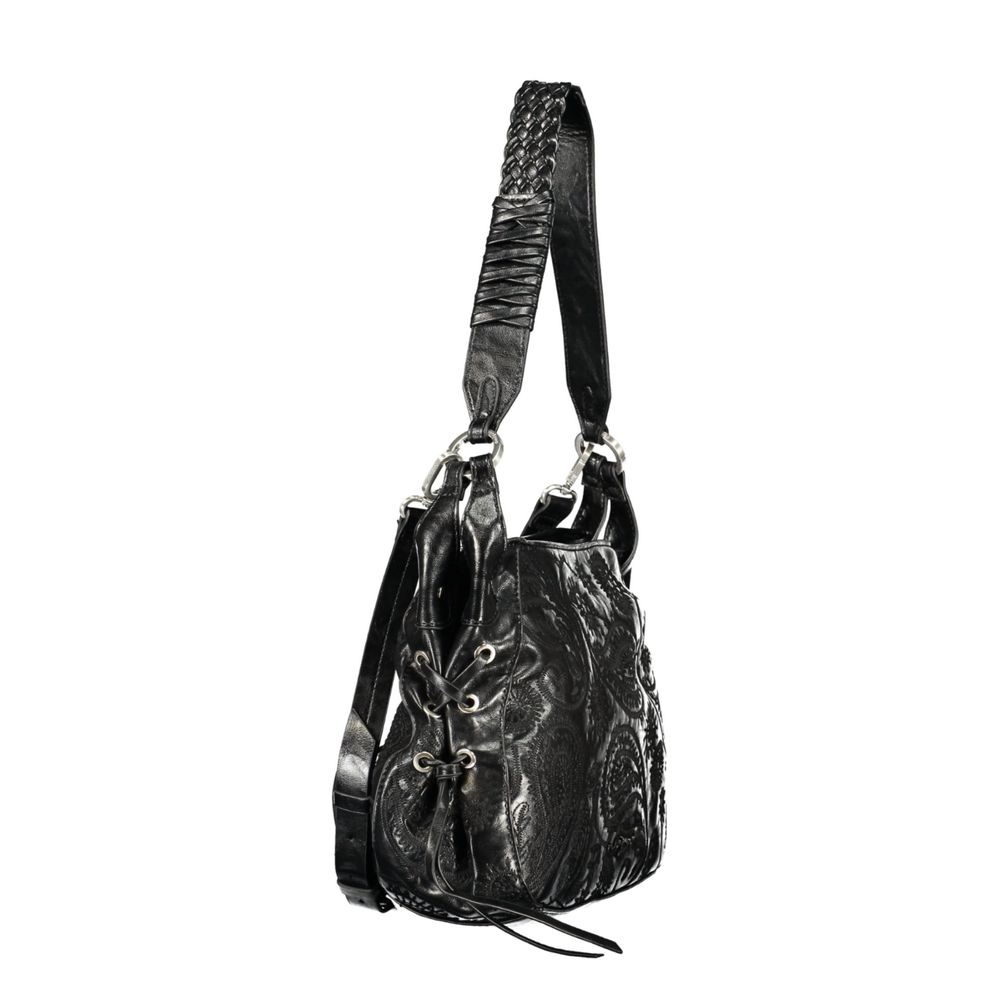 Desigual Nero Polyurethane Women's Women's Bag