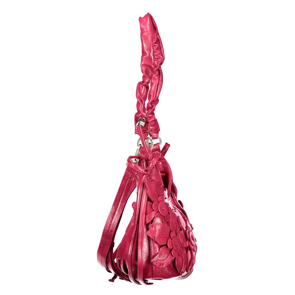 Desigual Pink Polyurethane Women's Women's Bag