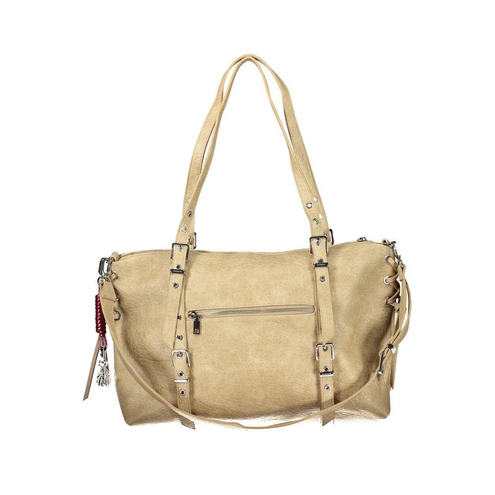 Desigual Beige Polyurethane Women's Women's Bag