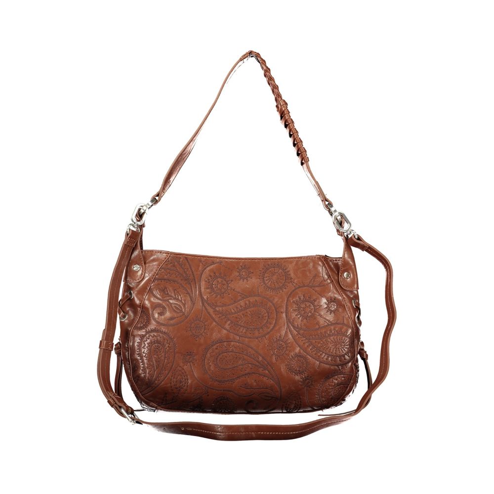 Desigual Brown Polyurethane Women's Women's Bag