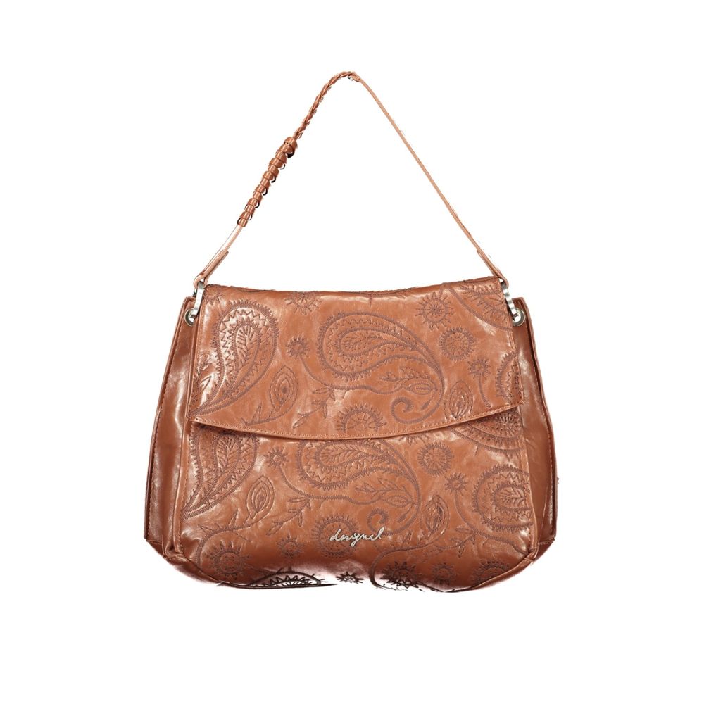 Desigual Brown Polyurethane Women's Women's Bag