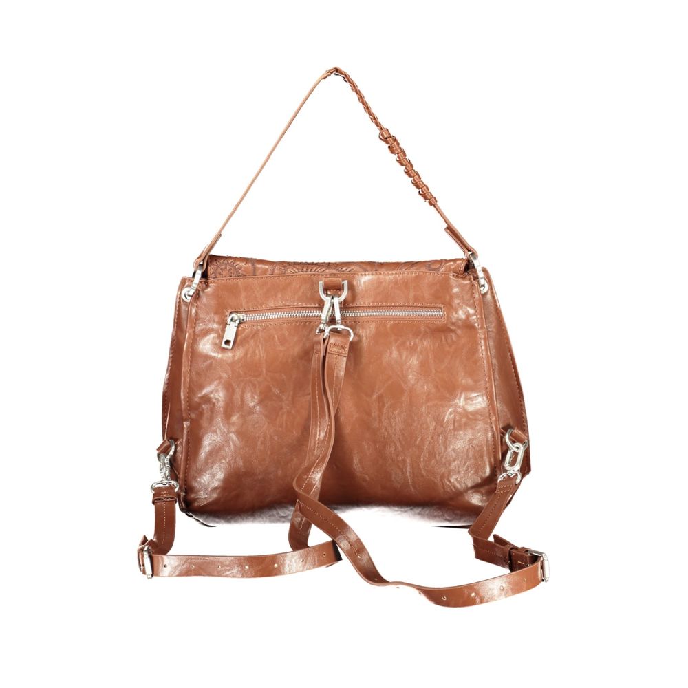 Desigual Brown Polyurethane Women's Women's Bag