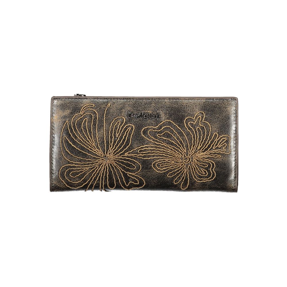 Desigual Brown Polyurethane Women's Women's Wallet