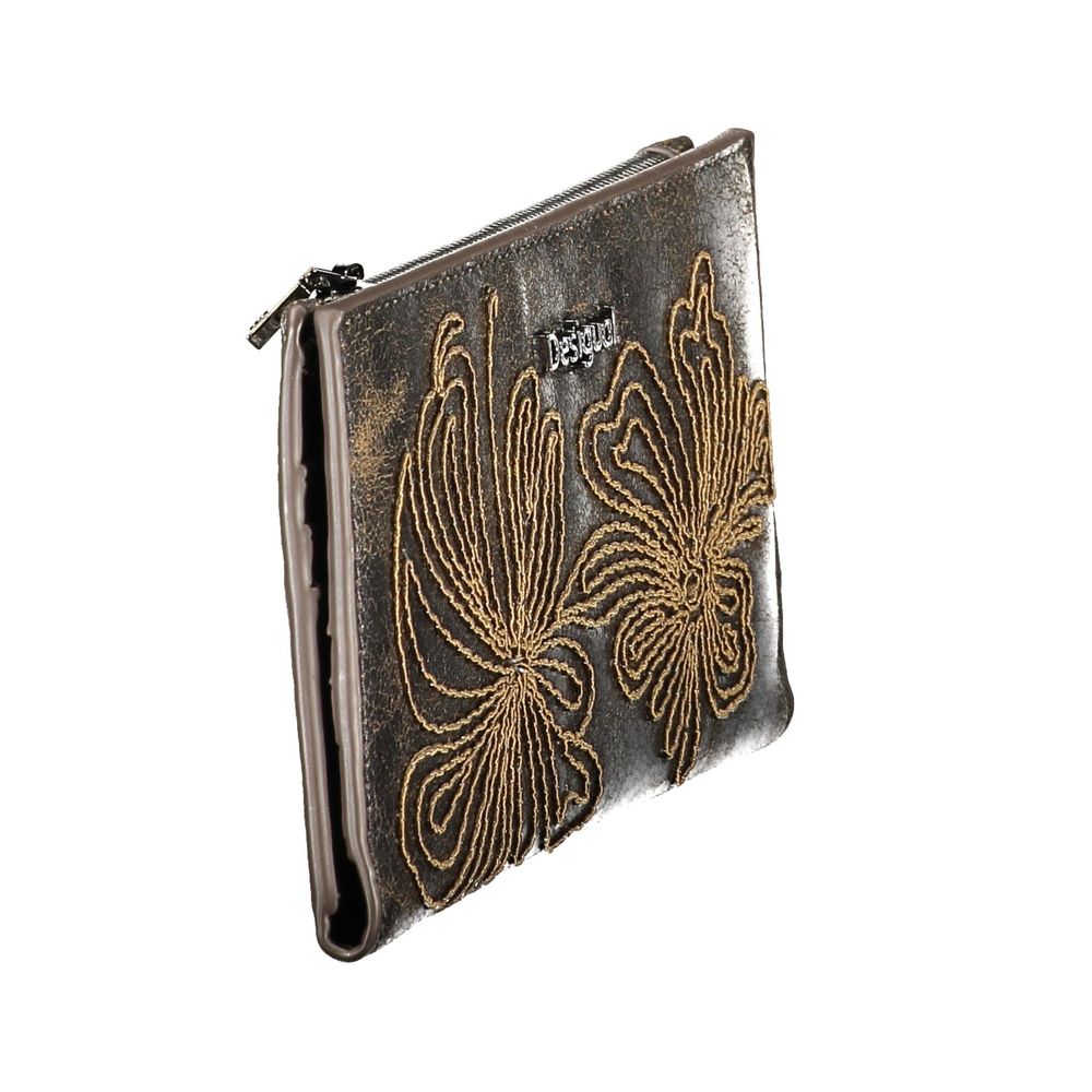 Desigual Brown Polyurethane Women's Women's Wallet