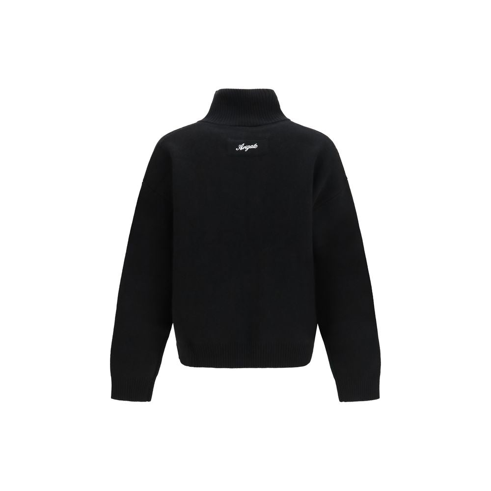 Axel Arigato Black Wool Oves Aries Men's Sweatshirt