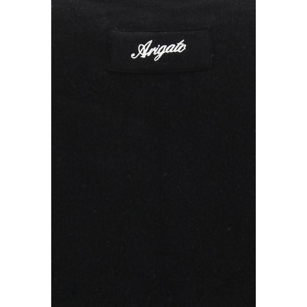 Axel Arigato Black Wool Oves Aries Men's Sweatshirt