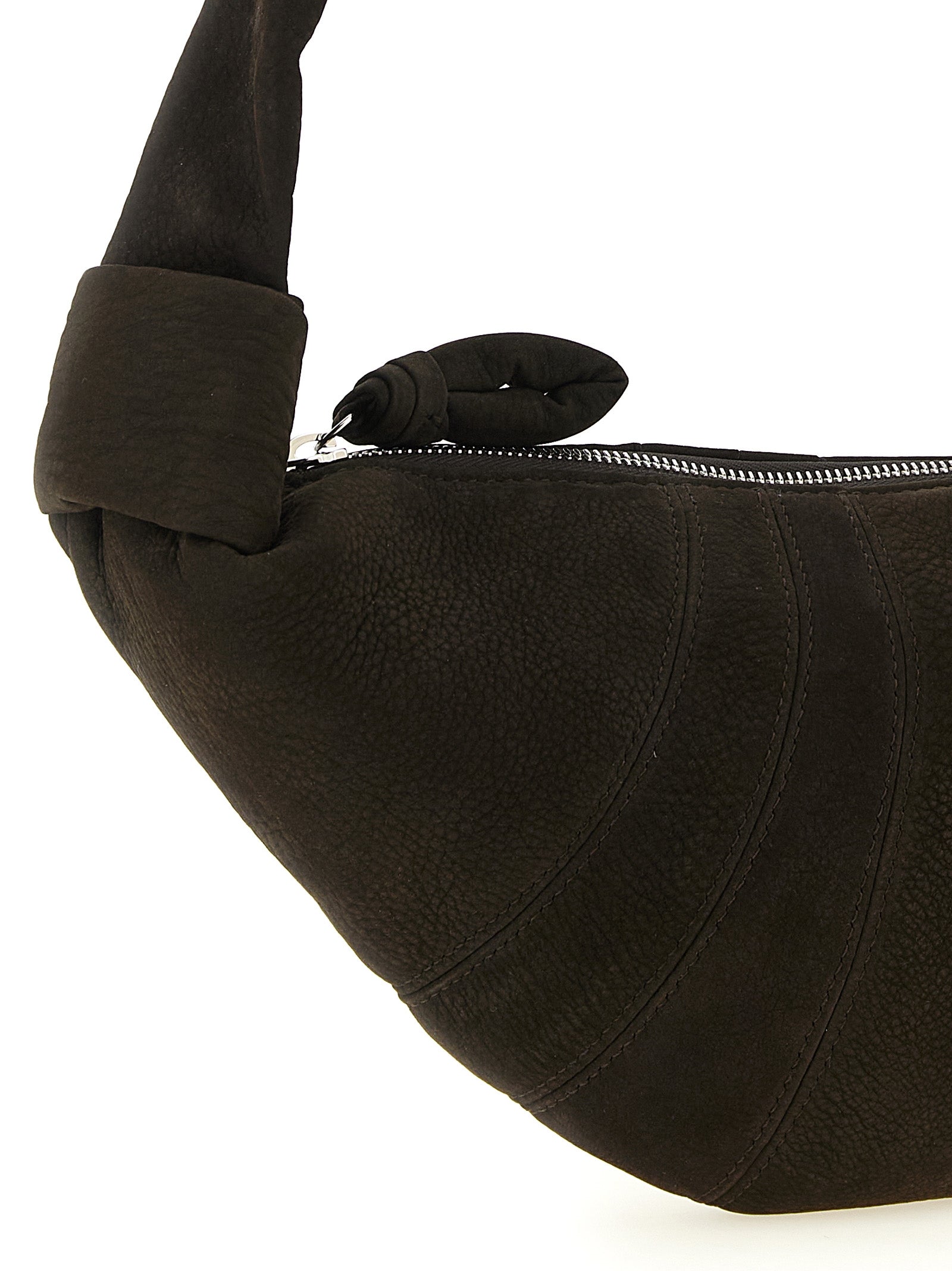 Lemaire Brown Lamb Leather Shoulder Women's Bag