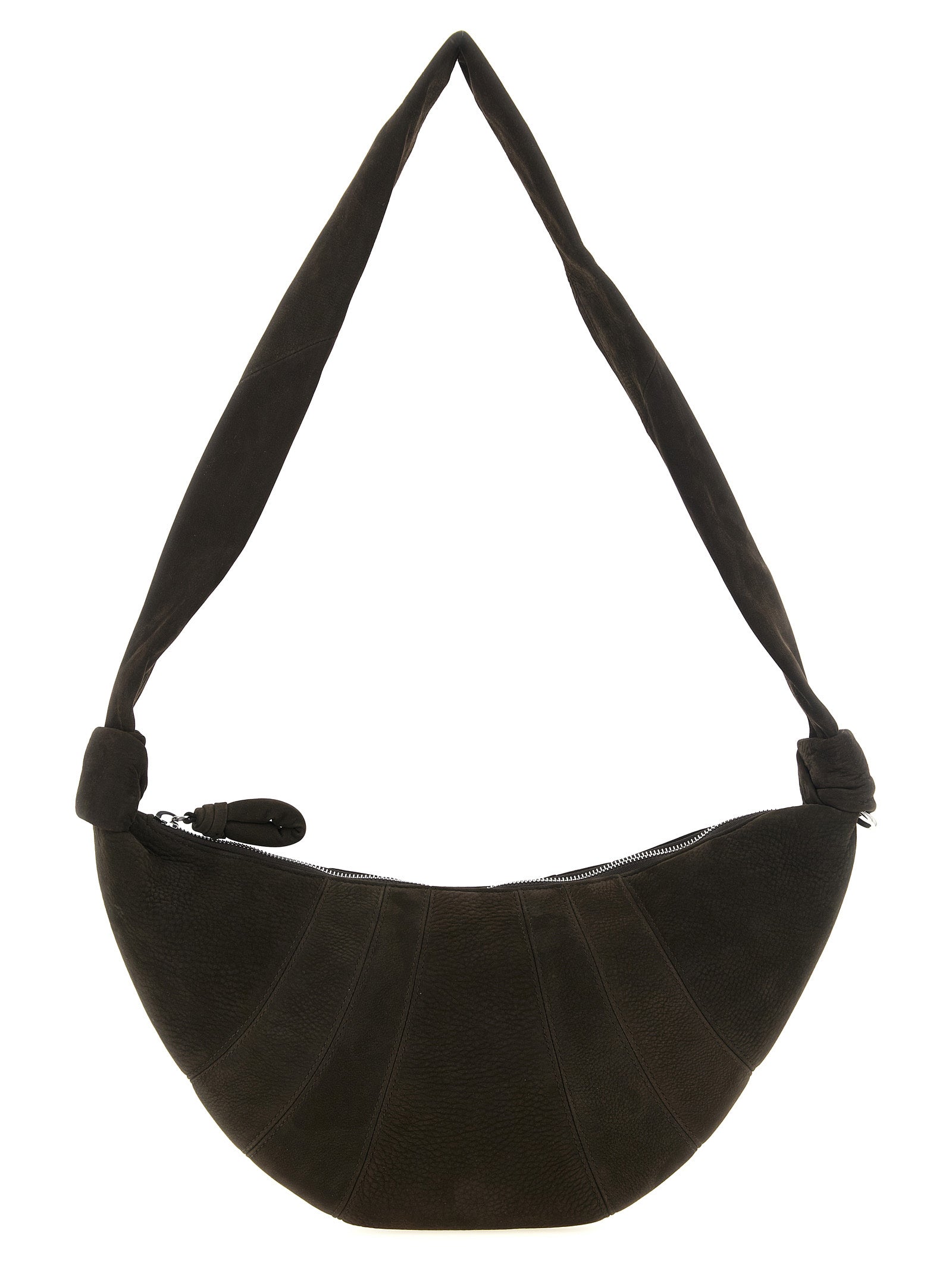 Lemaire Brown Lamb Leather Shoulder Women's Bag