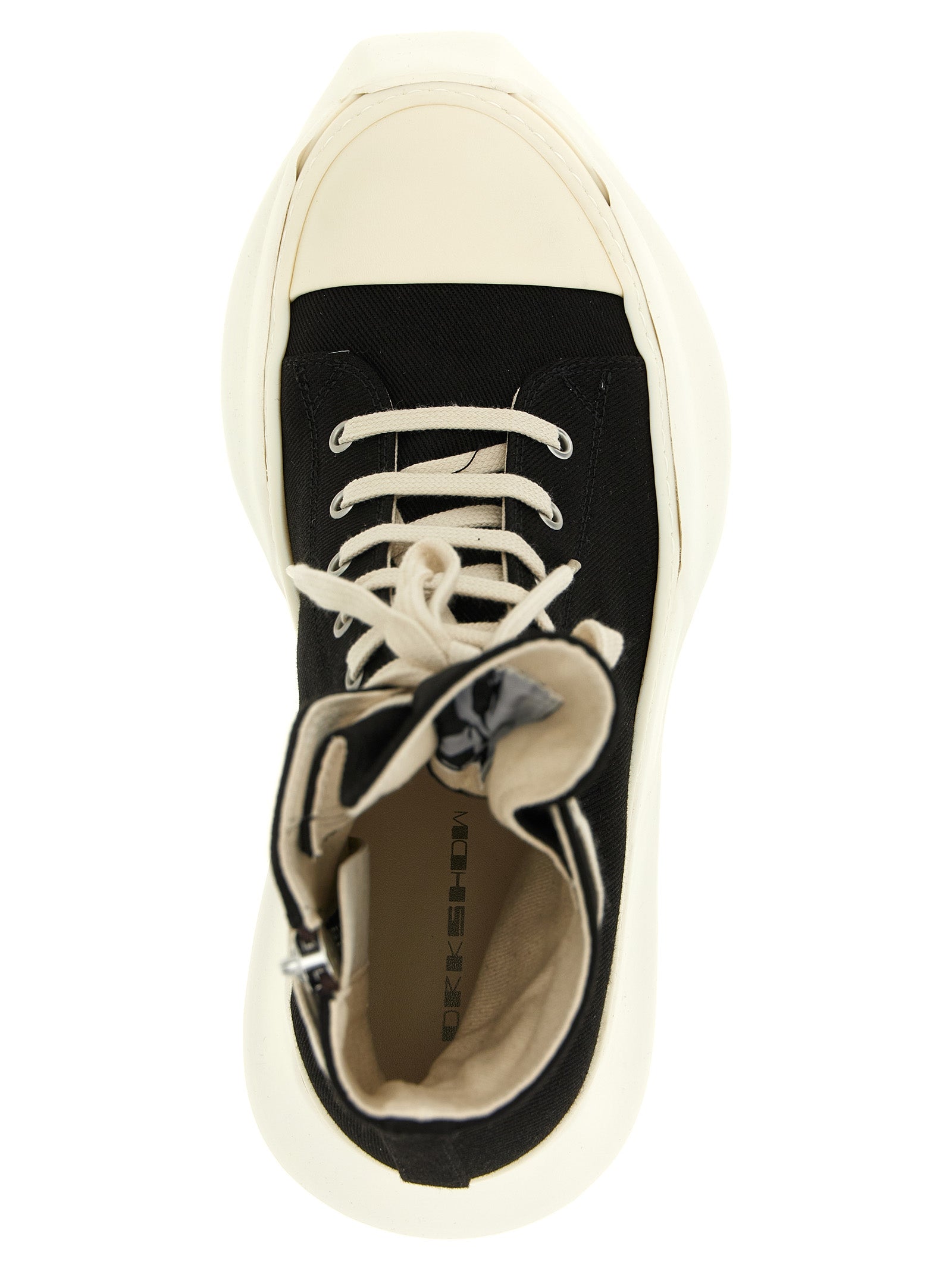 DRKSHDW Black Cotton Athletic Men's Sneakers