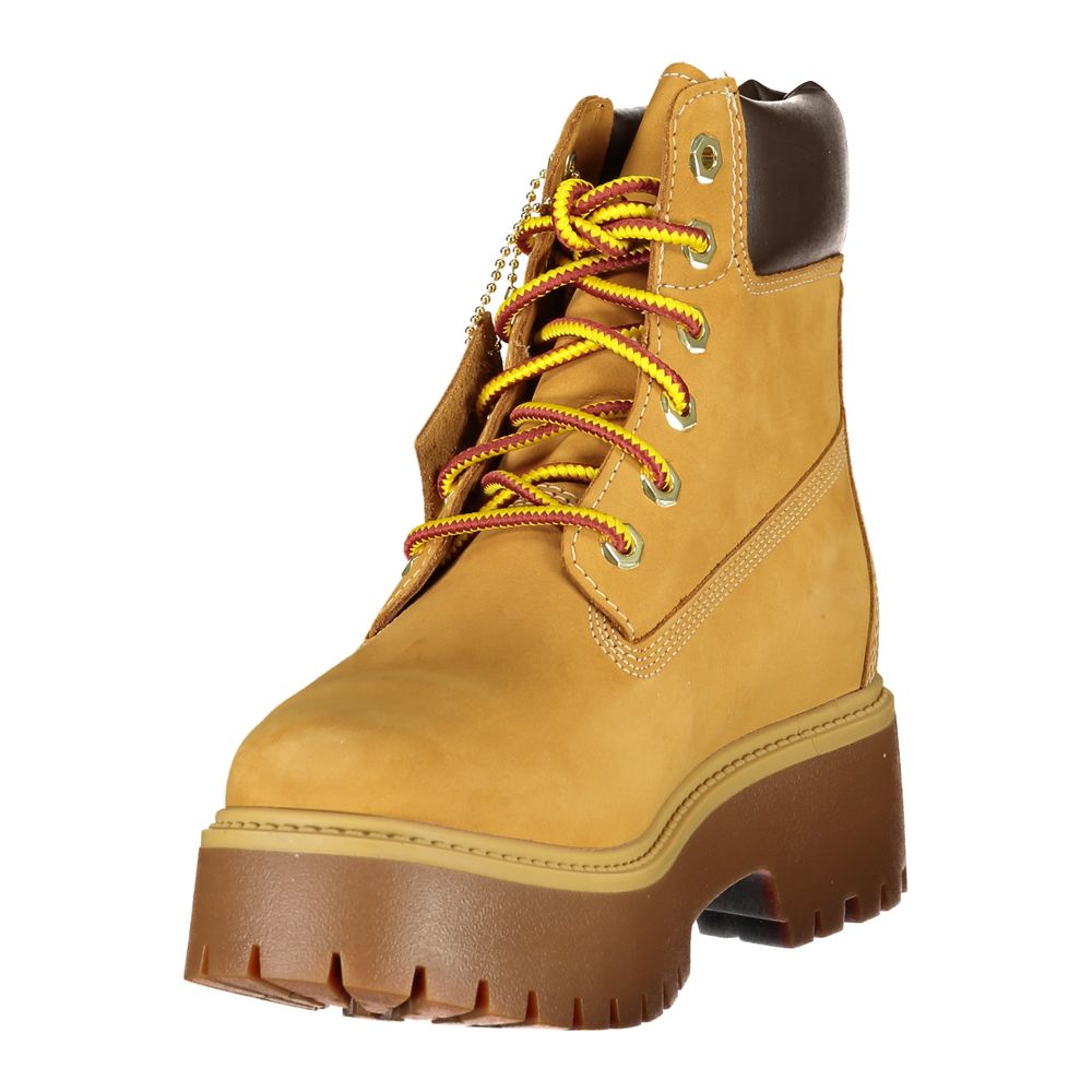 Timberland Brown Leather Women Women's Boot