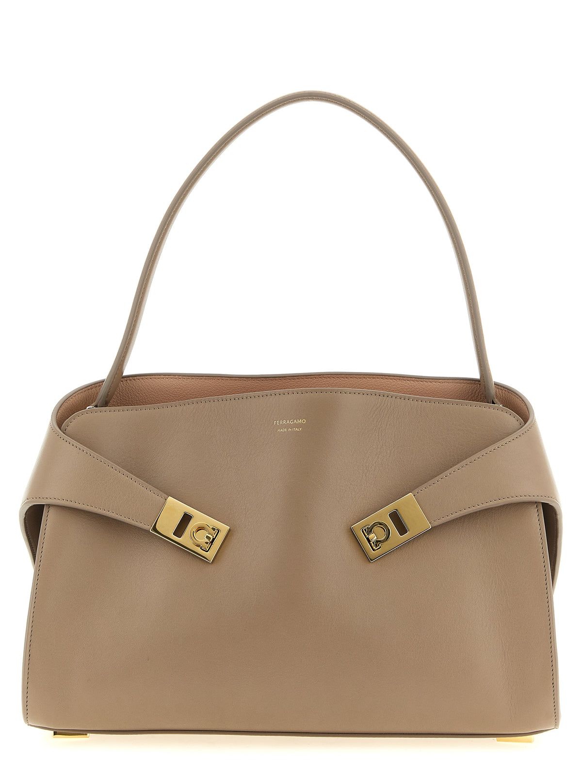 Ferragamo Multicolor Calfskin Shoulder Women's Bag