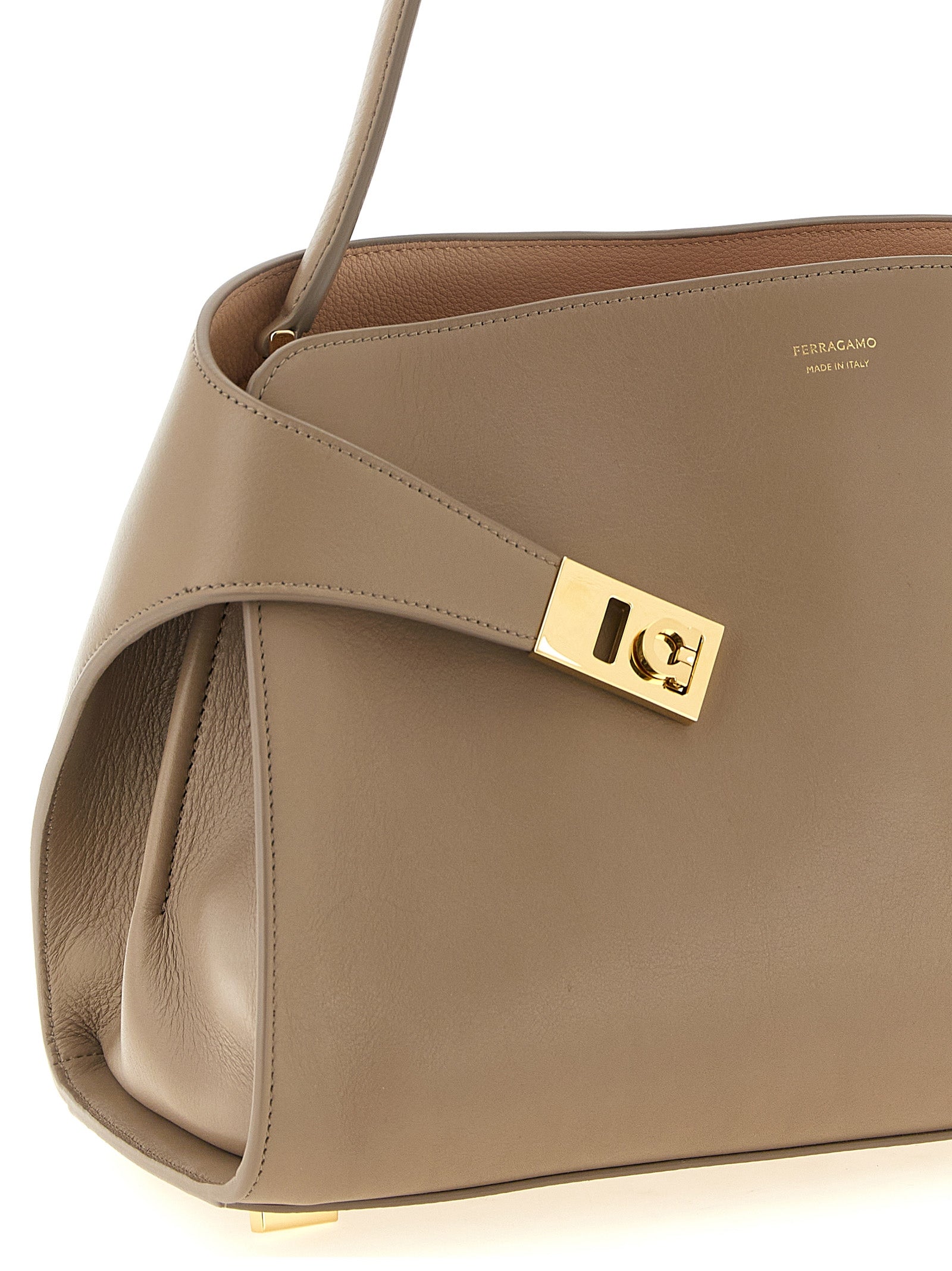 Ferragamo Multicolor Calfskin Shoulder Women's Bag