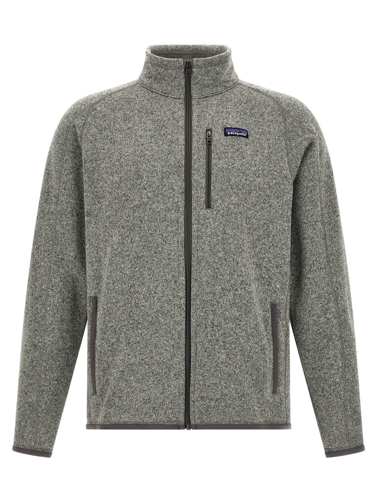 PATAGONIA Gray Polyester Full-Length Men's Jacket