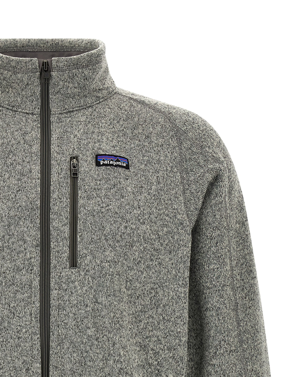 PATAGONIA Gray Polyester Full-Length Men's Jacket