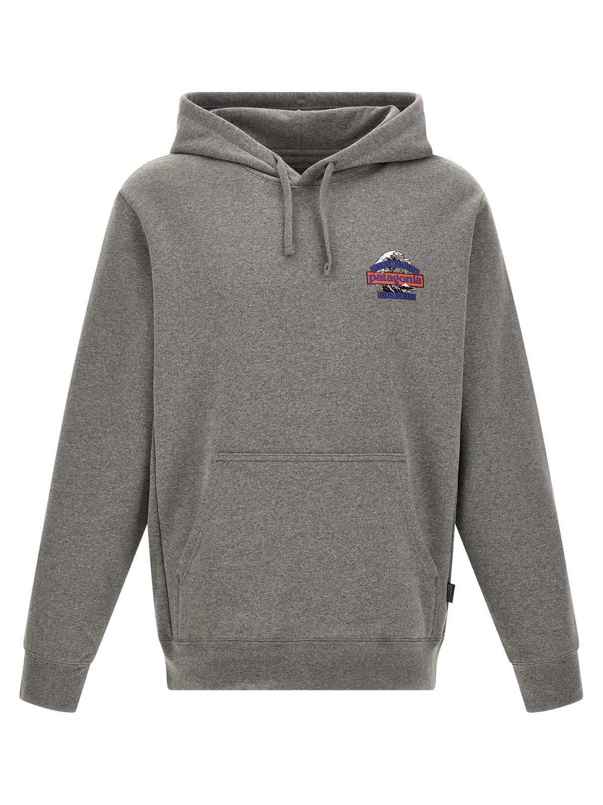 PATAGONIA Gray Polyester Men's Sweatshirt