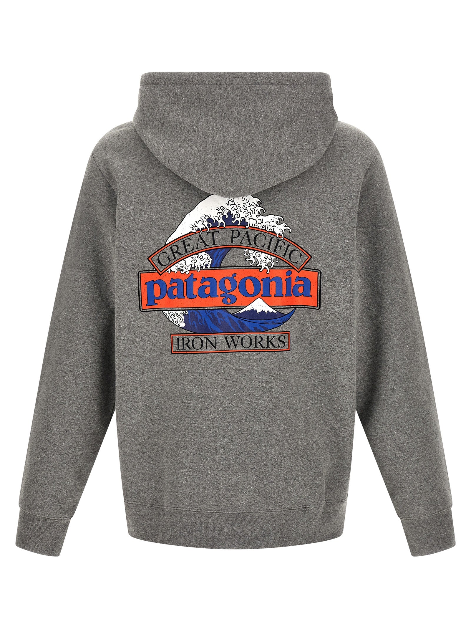 PATAGONIA Gray Polyester Men's Sweatshirt