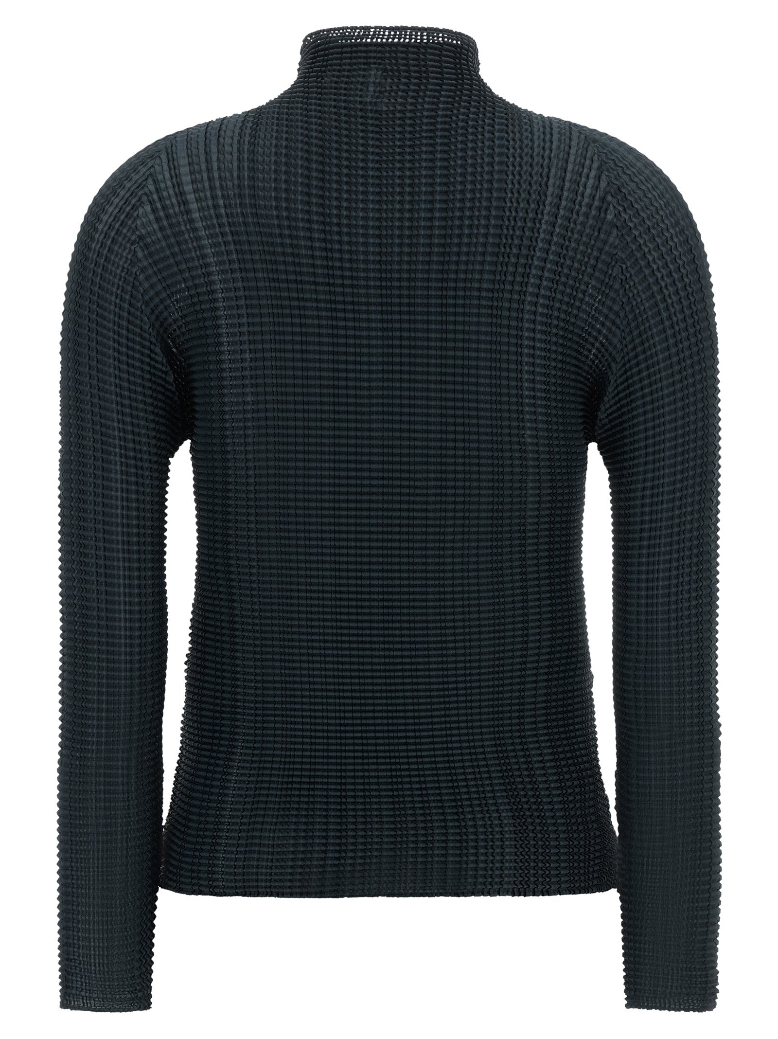 Issey Miyake Blue Polyester Women's Cardigan