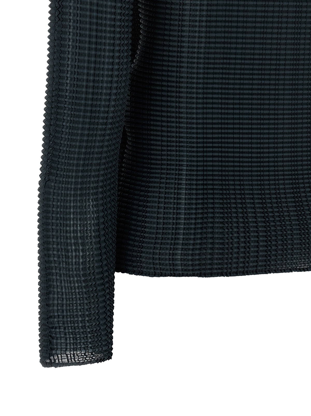 Issey Miyake Blue Polyester Women's Cardigan