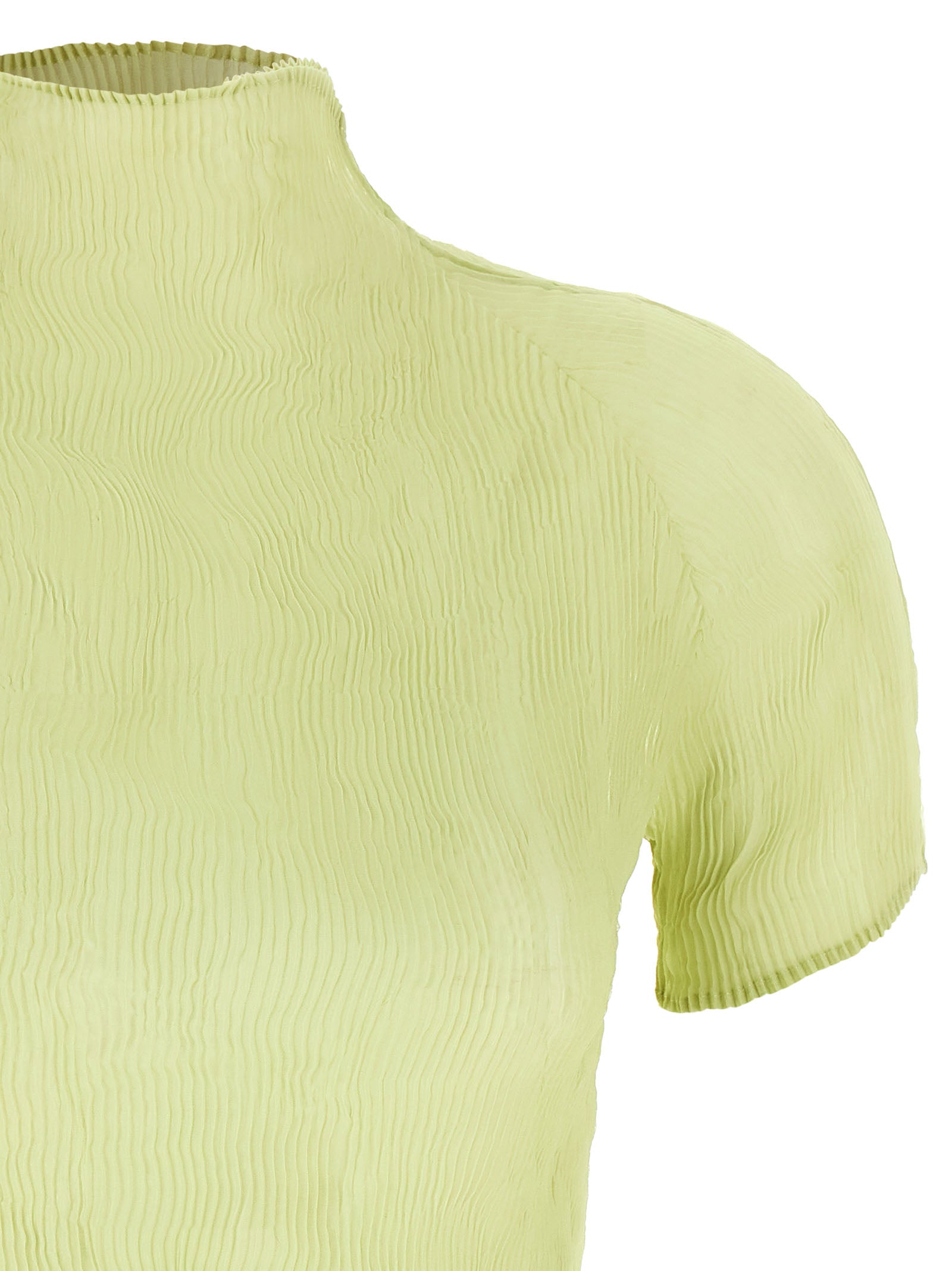 Issey Miyake Bicolor Polyester Women's T-Shirt