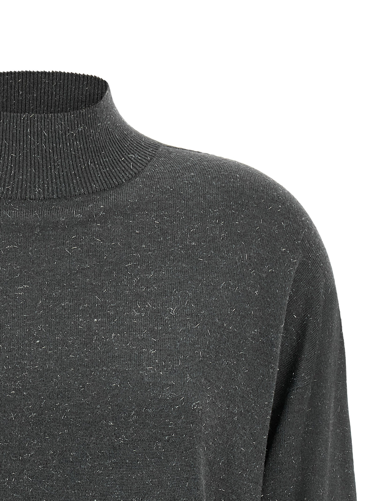 Peserico Gray Virgin Wool Women's Cardigan