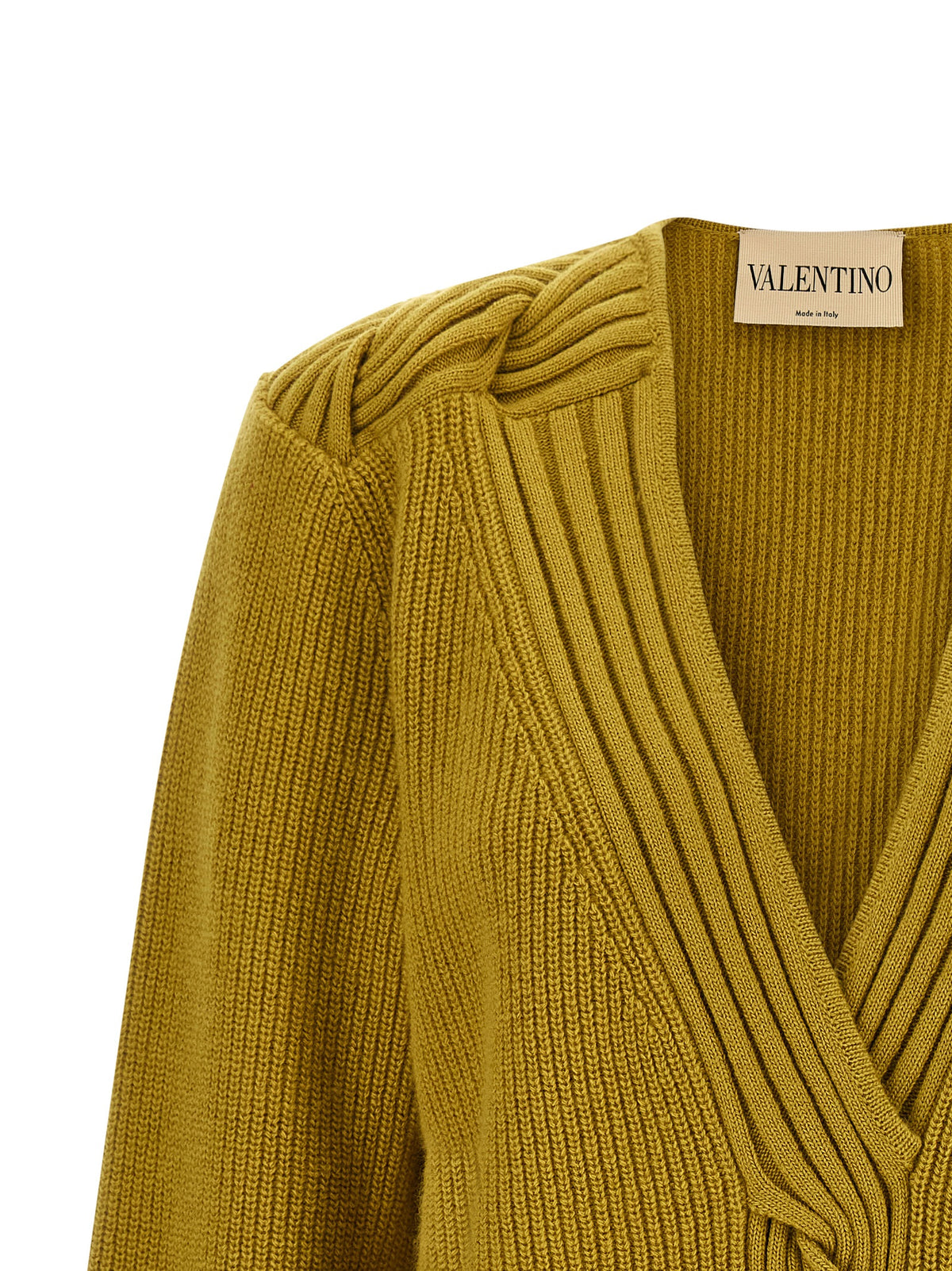 Valentino Garavani Multicolor Virgin Wool Women's Cardigan