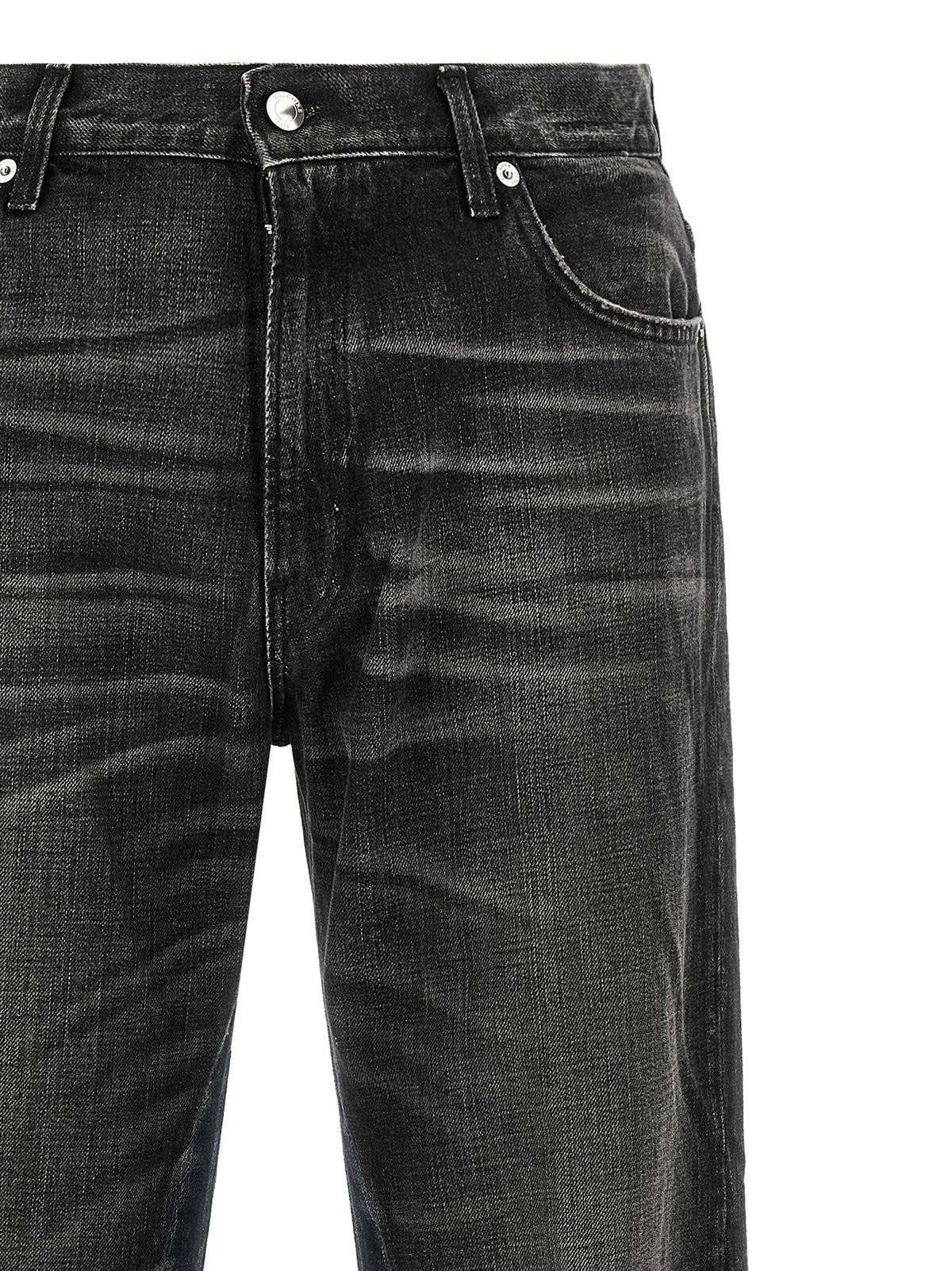 Haikure Gray Cotton Flared Women's Jeans