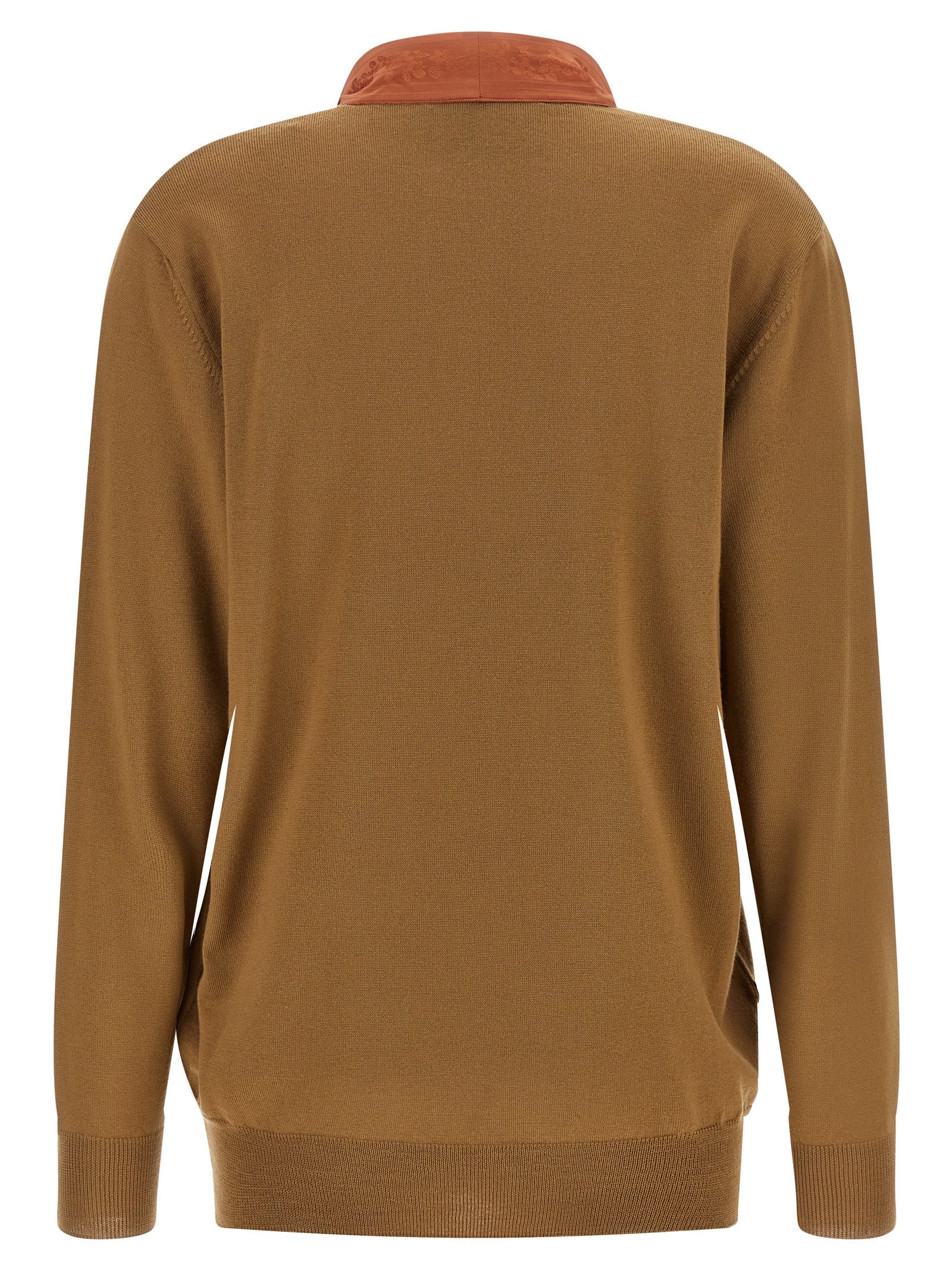 Valentino Garavani Brown Cashmere Women's Cardigan