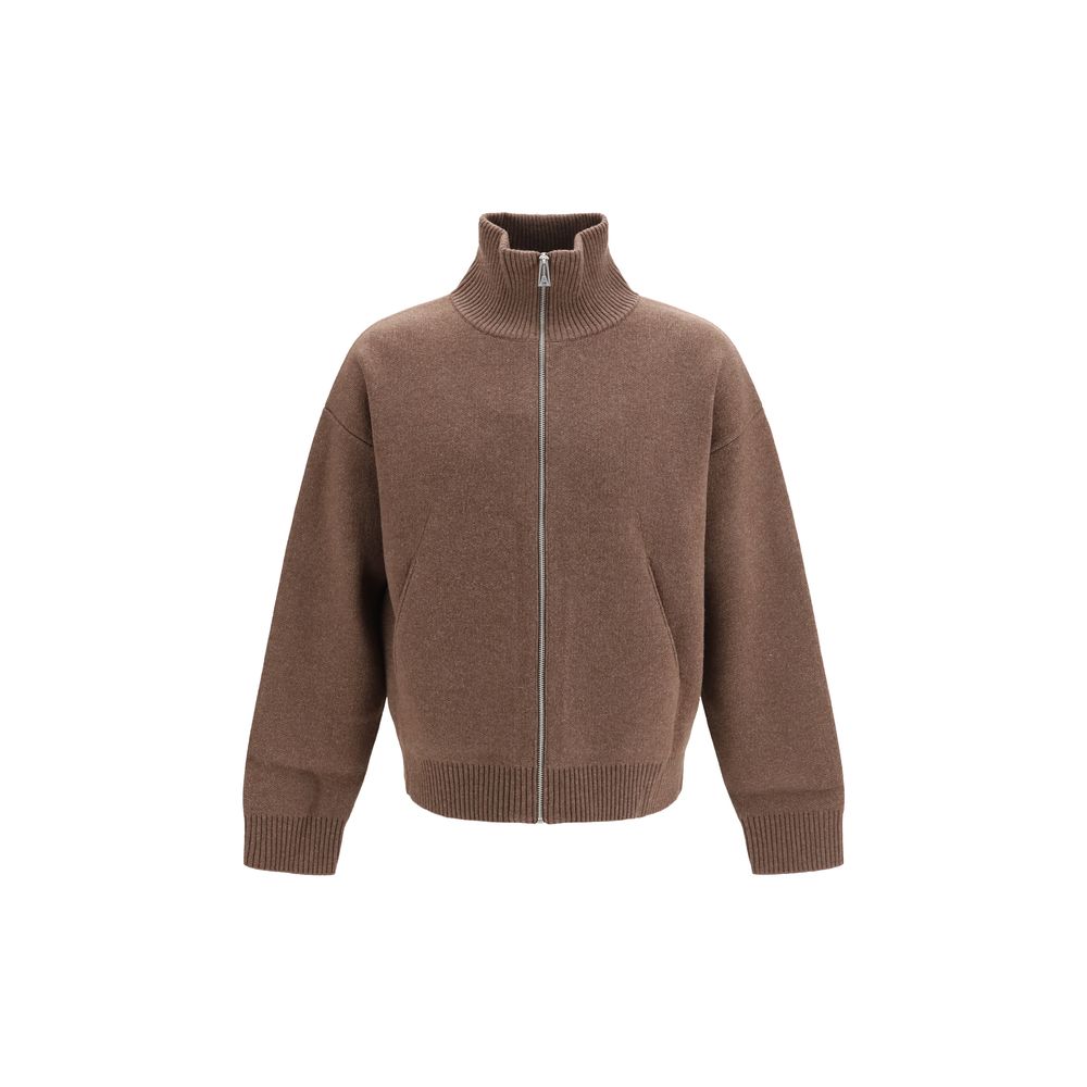 Axel Arigato Brown Wool Oves Aries Men's Sweatshirt
