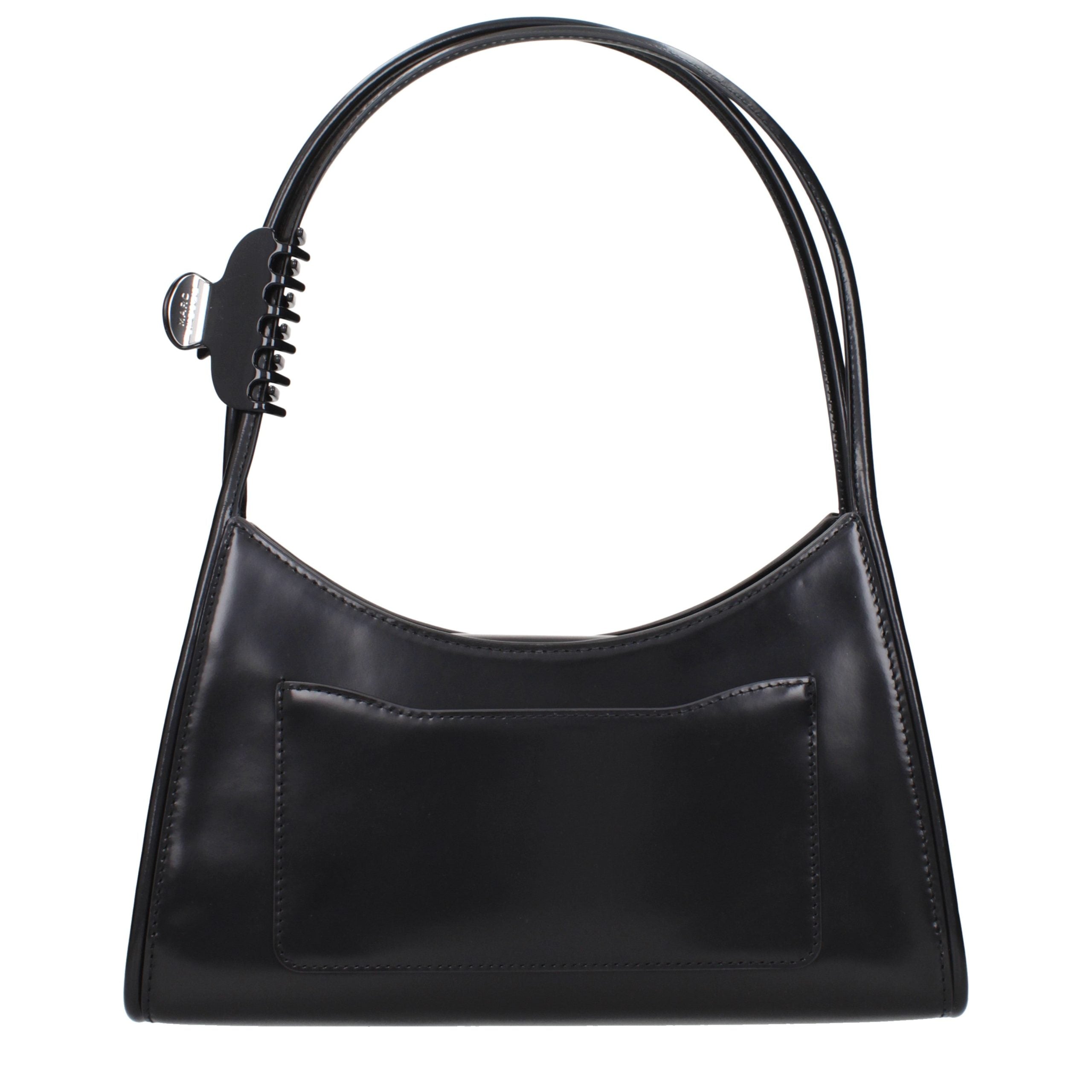 Marc Jacobs Black Leather Shoulder Women's Bag