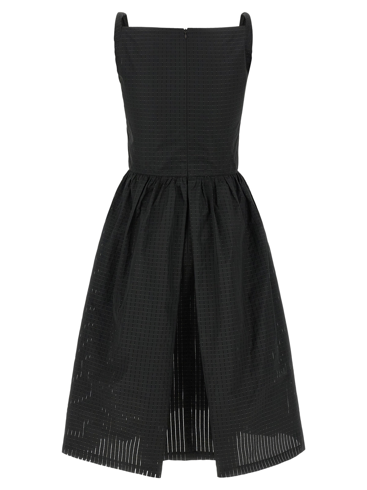 Vivienne Westwood Black Polyester Midi Women's Dress