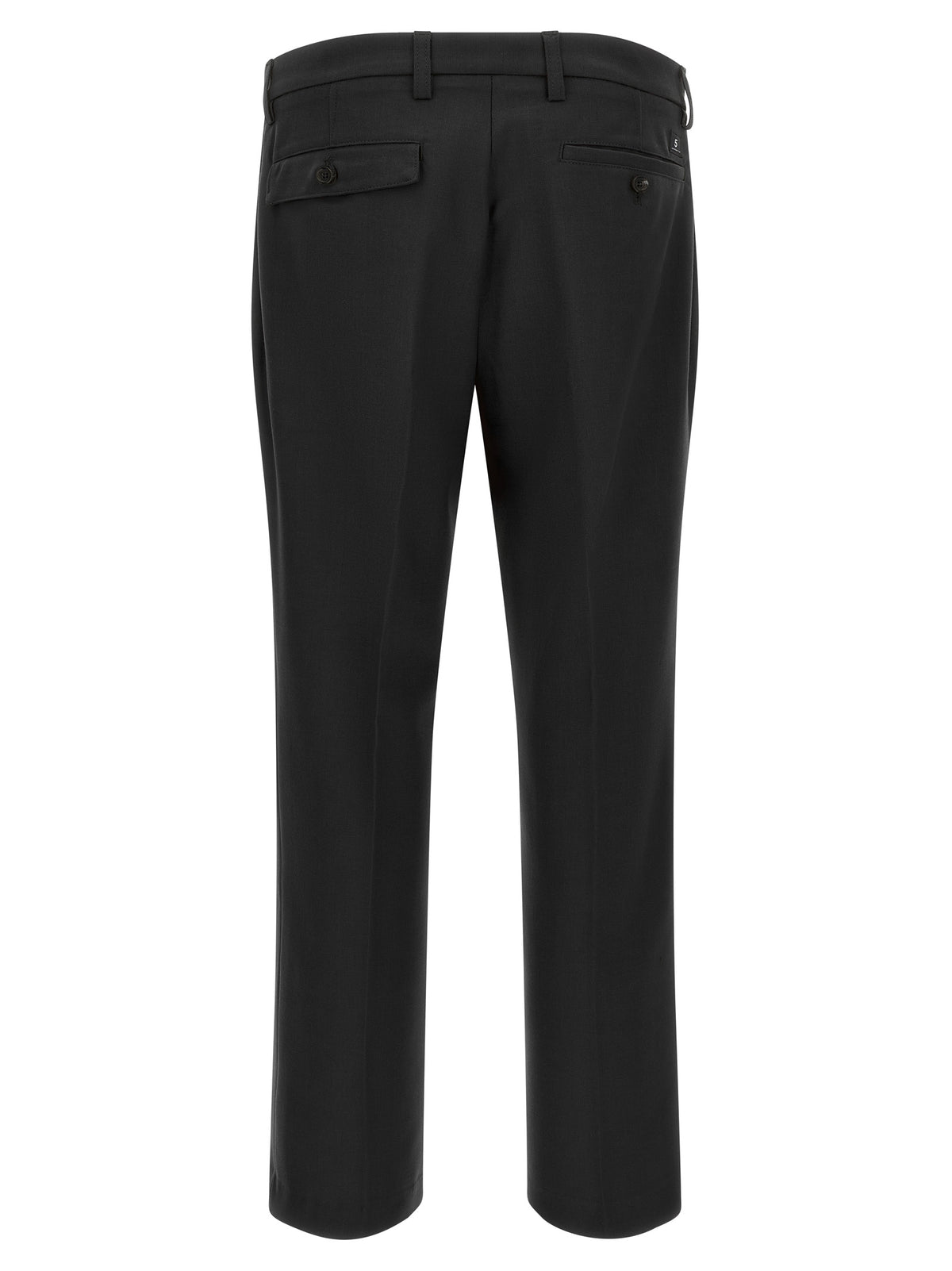 Department 5 Black Polyester Chino Men's Pants