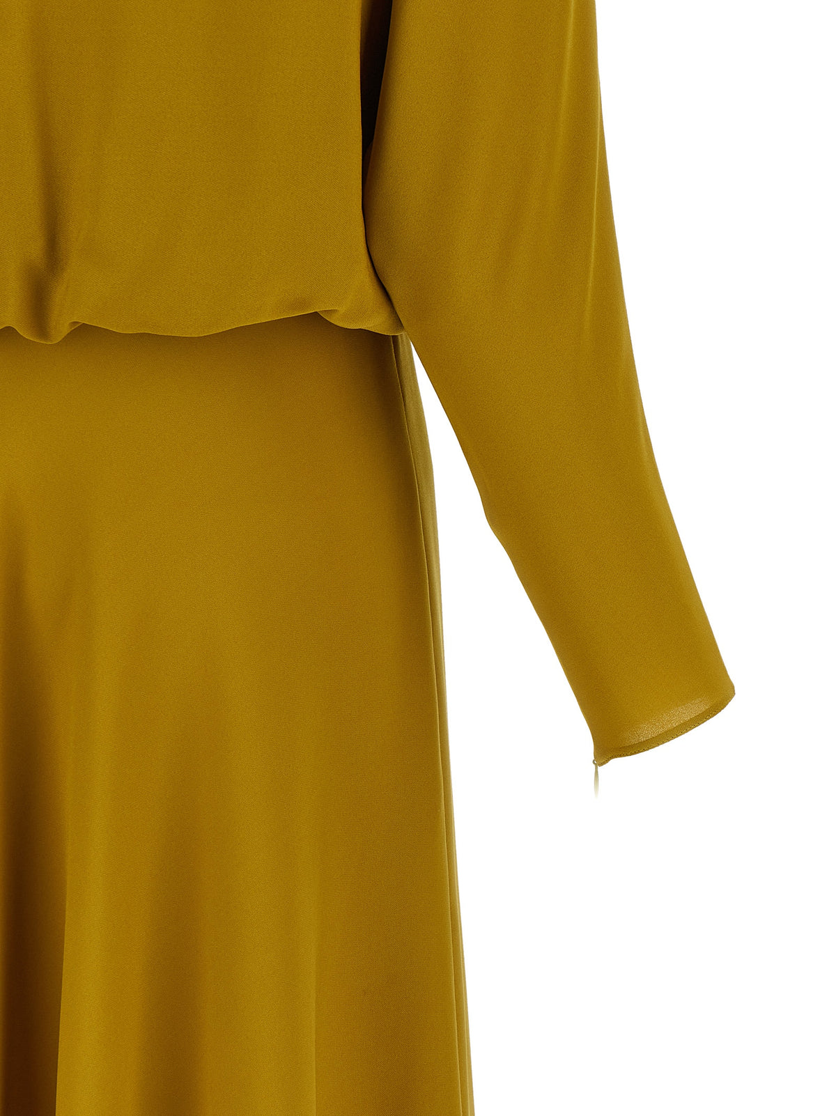 Valentino Garavani Bicolor Silk Midi Women's Dress