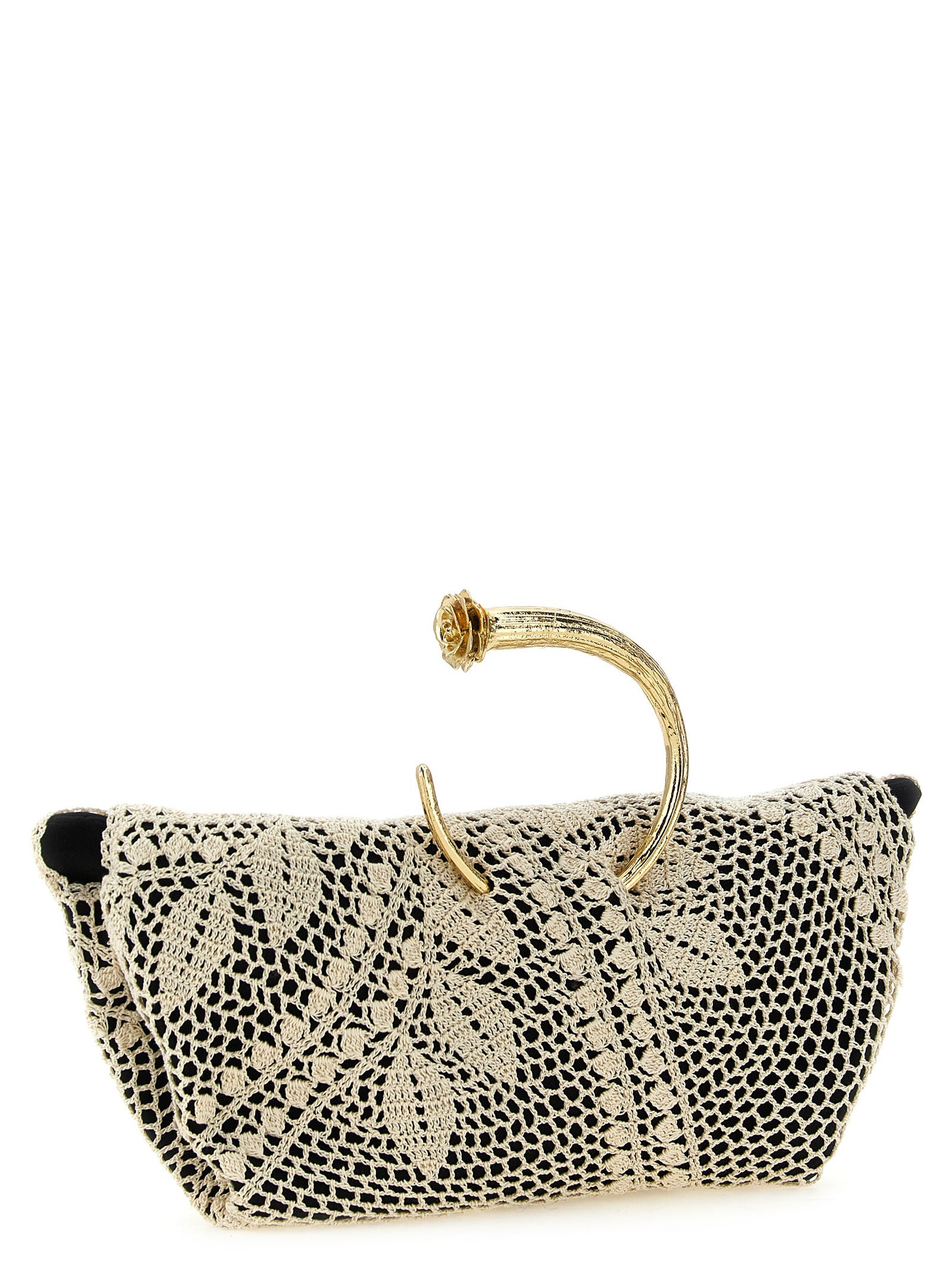 Magda Butrym Bicolor Silk Clutch Women's Bag