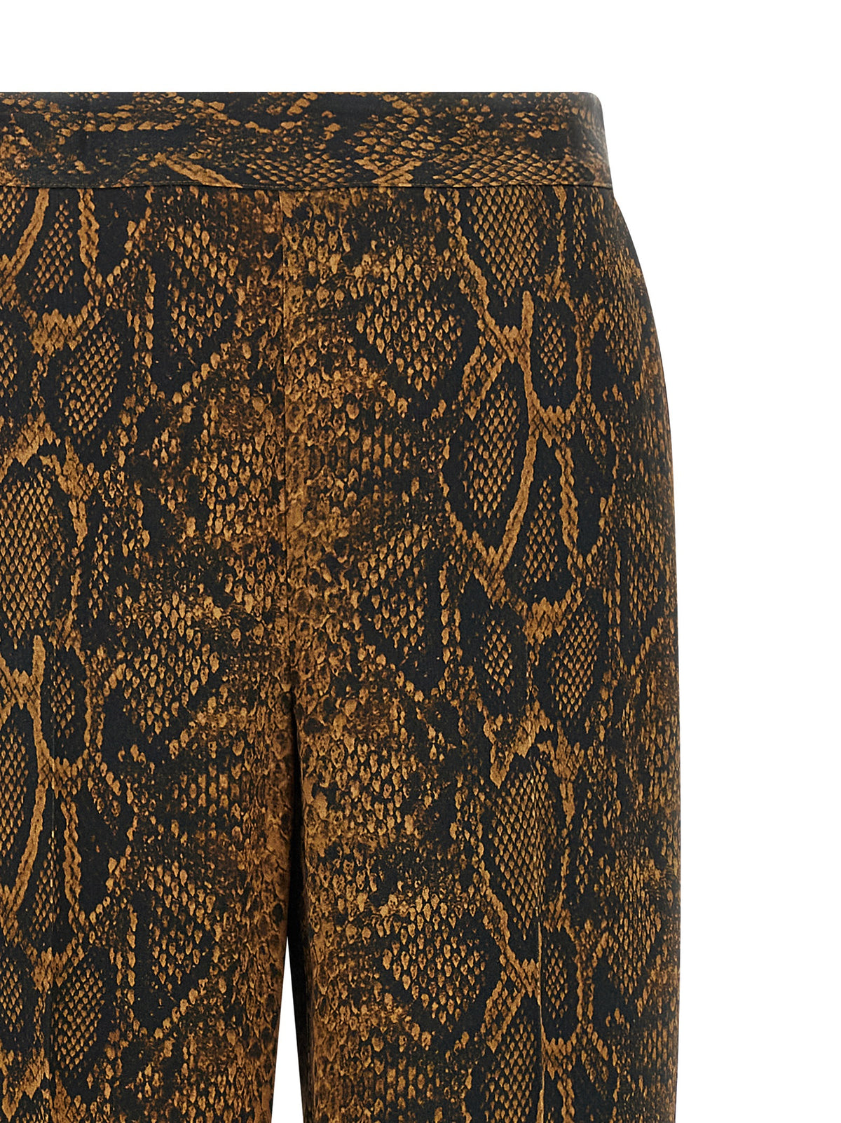Twinset Brown Viscose Casual Women's Pants