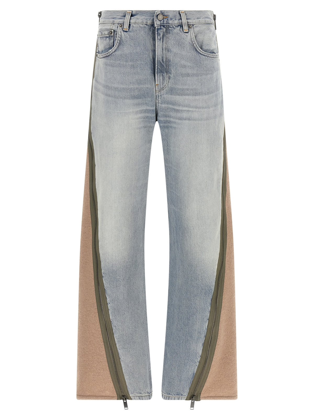 Haikure Multicolor Cotton Straight-Leg Women's Jeans