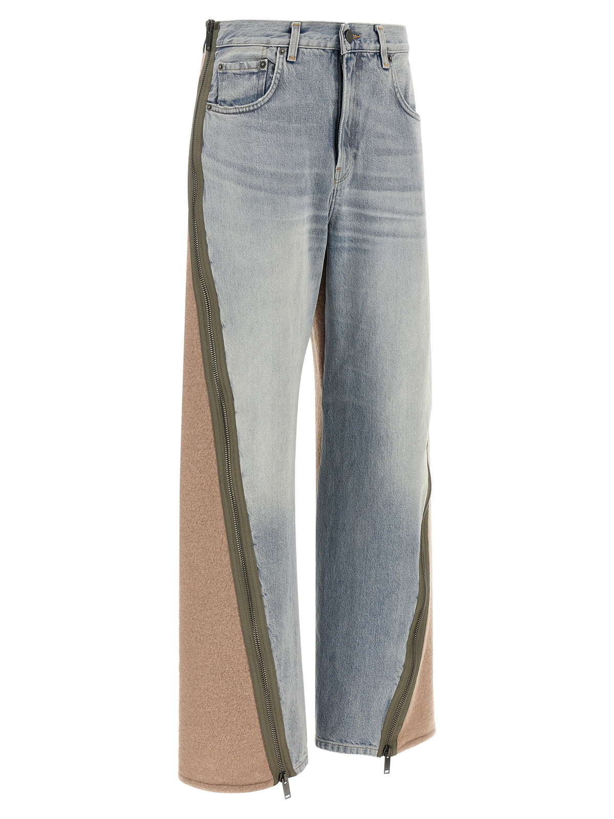 Haikure Multicolor Cotton Straight-Leg Women's Jeans