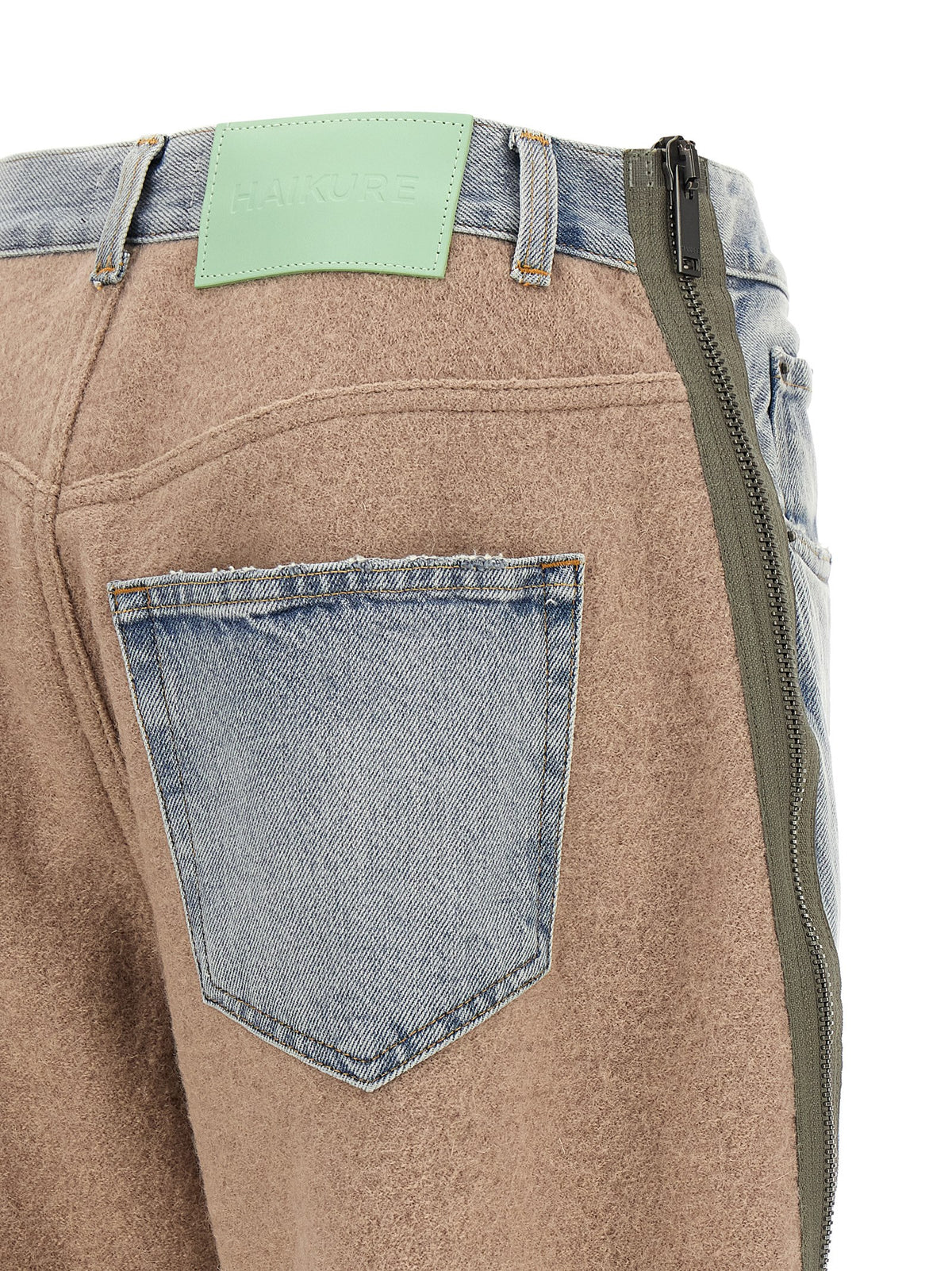 Haikure Multicolor Cotton Straight-Leg Women's Jeans