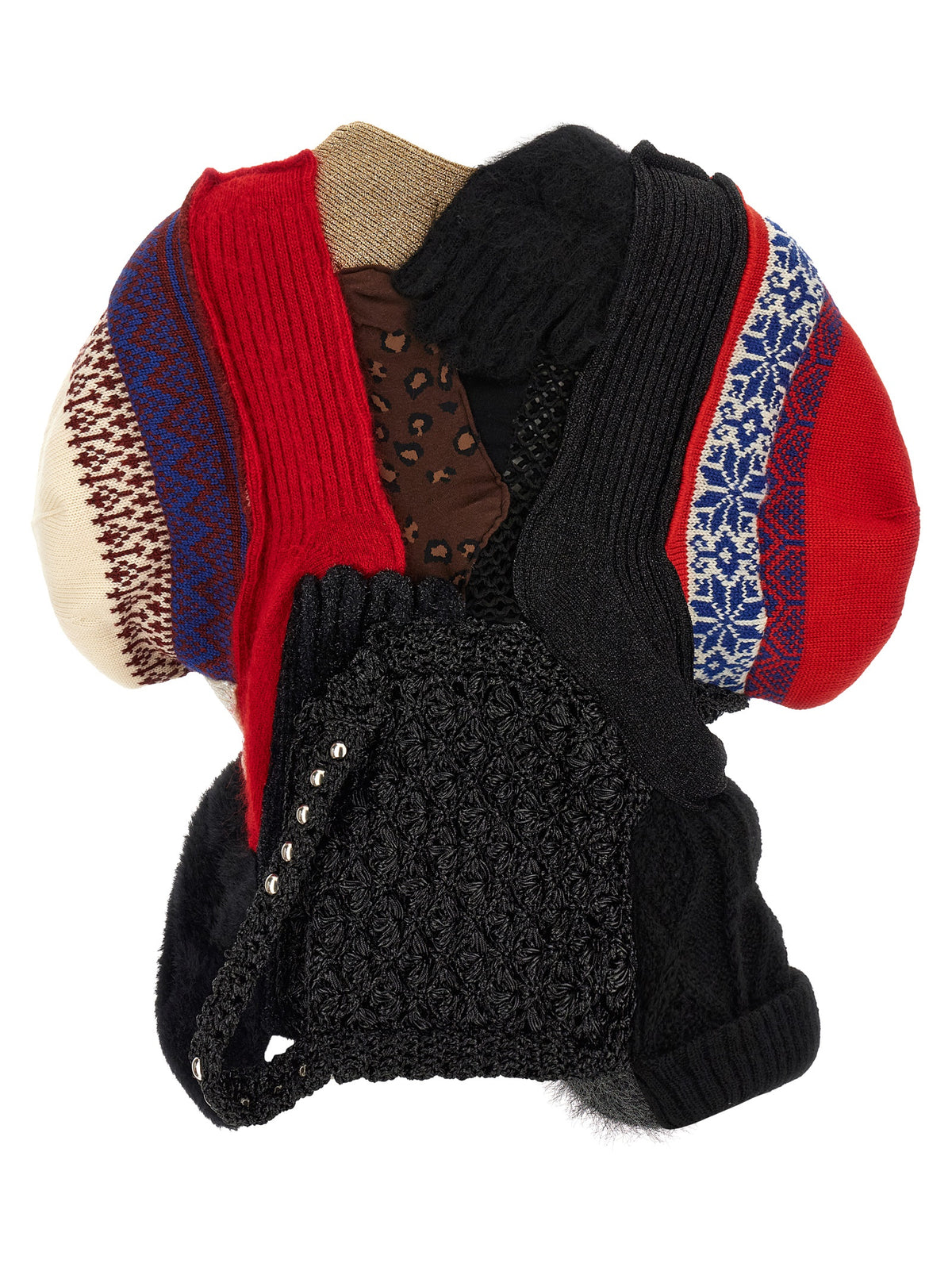 Junya Watanabe Multicolor Wool Women's Cardigan
