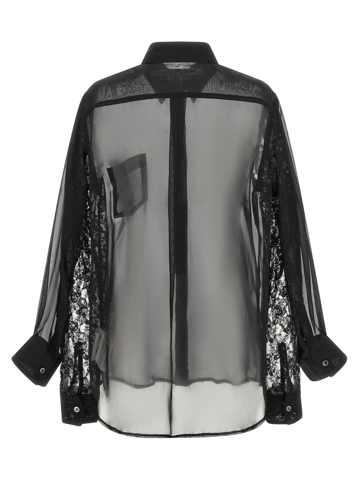 Comme Des Garçons Black Polyester Women's Blouse